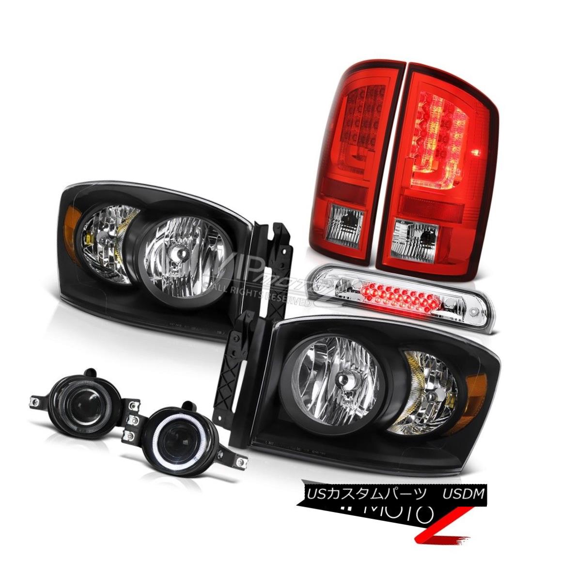 ヘッドライト 06 Dodge 06 Ram Tail ライト ランプ ヘッドライト Lamps ライト ランプ Headlamps 超歓迎 Smoked Foglights パーツ Roof Brake Light Oe Style 06ダッジラムテールランプヘッドランプスモークフォグライトルーフブレーキライトoe Style