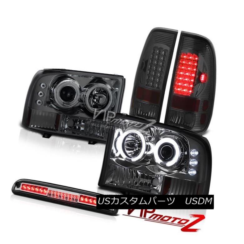 ヘッドライト CCFL Tech Projector Headlights Smoke Tail Lamps High Brake 1999-2004 F350 6.8L CCFLテックプロジェクターヘッドライト煙テールランプハイブレーキ1999-2004 F350 6.8L 【並行輸入品】