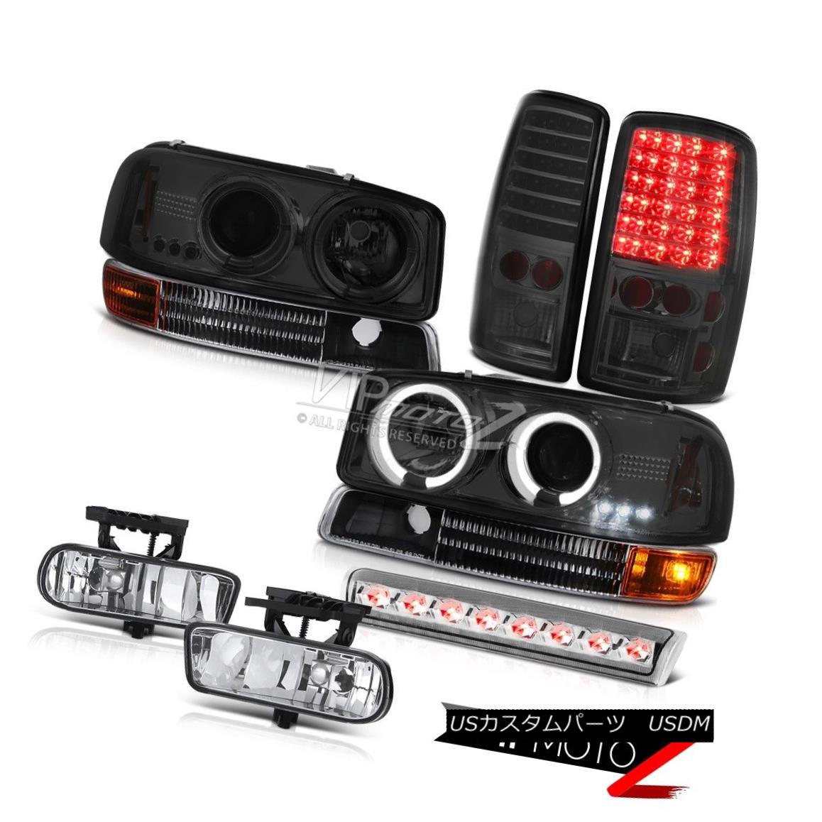 ヘッドライト 2000-2006 GMC Yukon XL Halo LED Headlamp Signal Brake Tail Light FogLights Third 2000-2006 GMC Yukon XL Halo LEDヘッドランプ信号ブレーキテールライトFogLights Third 【並行輸入品】 69,333円