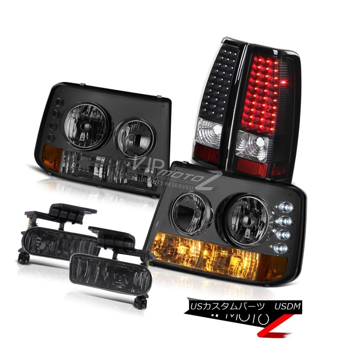 ヘッドライト 1999-2002 Silverado 1PC ConVerSIon Headlights Bumper Fog LED Tail Lights Lamps 1999-2002 Silverado 1PC ConVerSIonヘッドライトバンパーフォグLEDテールライトランプ 【並行輸入品】