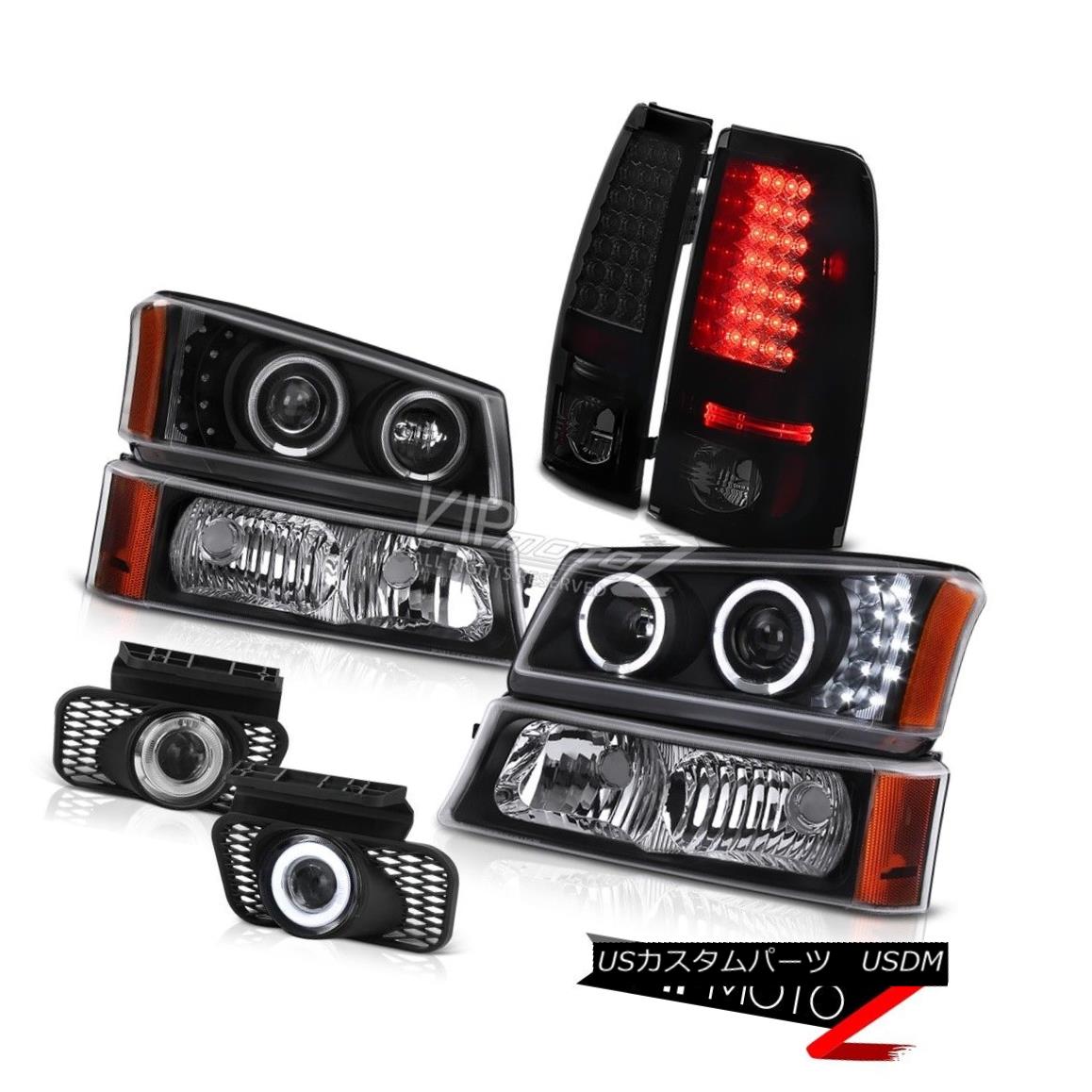 ヘッドライト Dual Angle Eye Headlight Bumper Bright LED Tail Wiring Fog Light 03-06 Silverado デュアルアングルアイヘッドライトバンパー明るいLEDテールワイヤーフォグライト03-06シルバラード 【並行輸入品】 69,333円