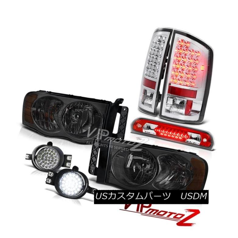 車用品 バイク用品 パーツ 車用品 Clear パーツ ヘッドライト ライト ランプ ライト ランプ 品質が完璧 Lights ヘッドライト ヘッドライト 02 05 Ram V8 Dark Smoke Headlamps Clear Led Tail Lights Smd Fog Roof Brake Cargo 02 05ラムv8暗い煙ヘッドランプ