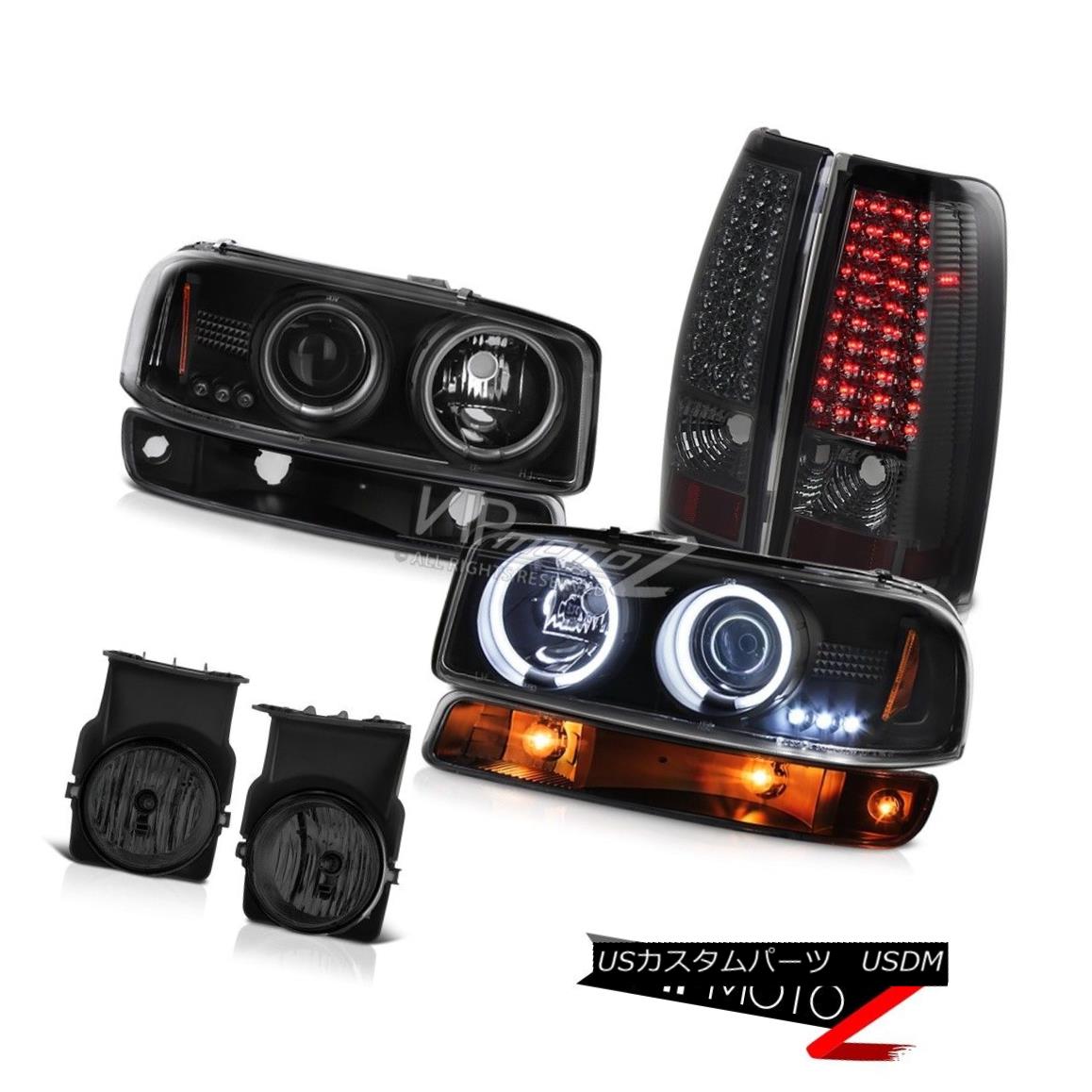 ヘッドライト 03-06 Sierra 1500 Foglights smd tail brake lamps signal light ccfl headlamps 03-06 Sierra 1500 Fog照明とテールブレーキランプが信号光ccflヘッドライト 【並行輸入品】