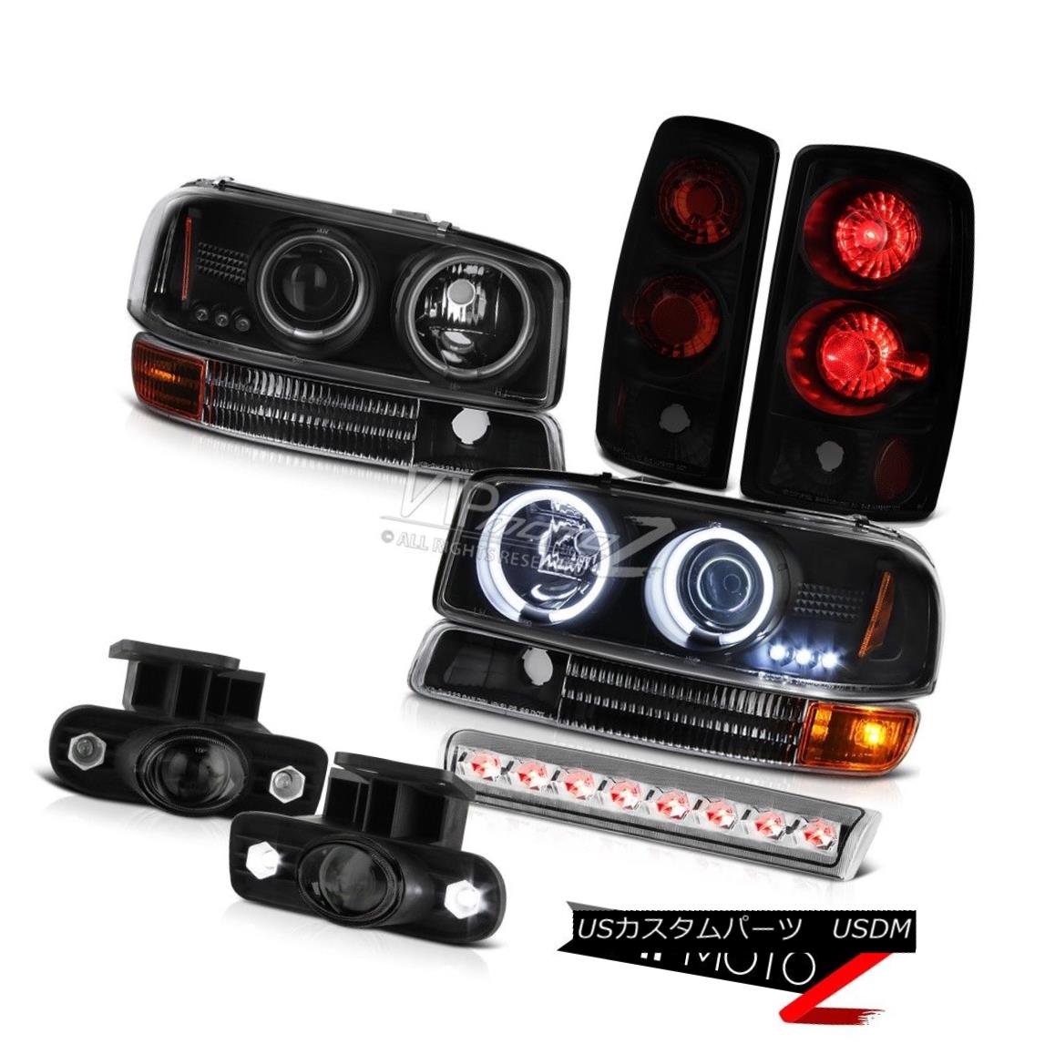 ヘッドライト CCFL Halo Headlights Bumper Tail Lights FogLights 3rd Brake LED 00-06 Yukon 8.1L CCFL HaloヘッドライトバンパーテールライトFogLights 3rdブレーキLED 00-06ユーコン8.1L 【並行輸入品】