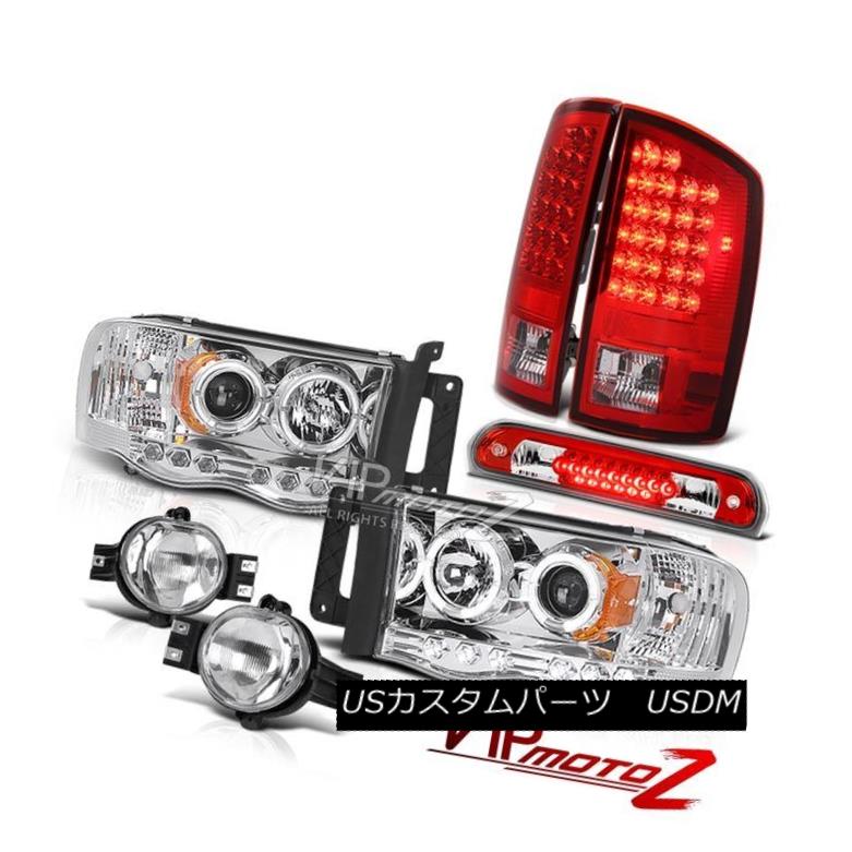 ヘッドライト 02-05 Ram ST LED DRL Headlamps RED Tail Lights Assembly Sterling Chrome Fog High 02-05 Ram ST LED DRLヘッドランプREDテールライトアセンブリSterling Chrome Fog High 【並行輸入品】