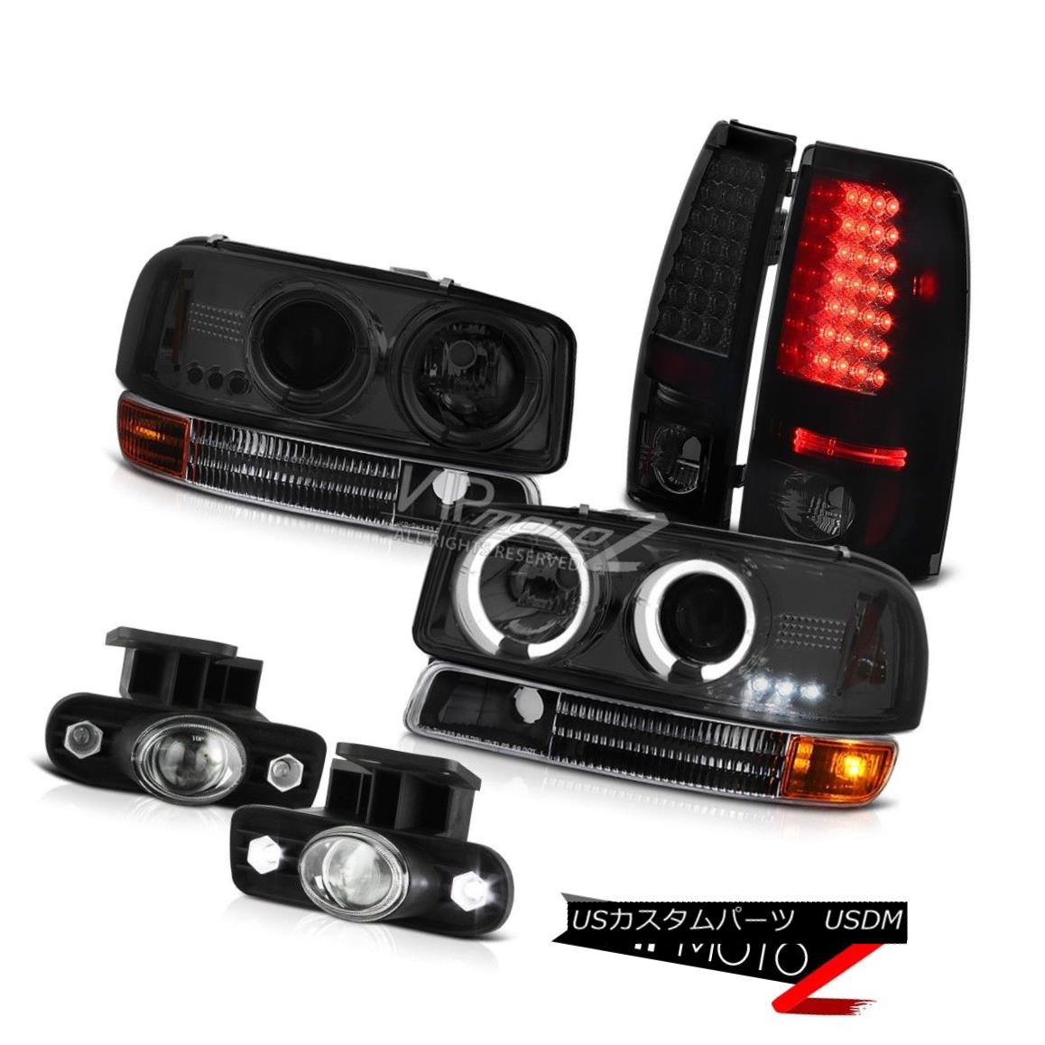 ヘッドライト LED Halo Headlight Signal Tail Light Projector Bumper Fog 99-03 Sierra 2500 3500 LEDハローヘッドライト信号テールライトプロジェクターバンパーフォグ99-03 Sierra 2500 3500 【並行輸入品】 69,333円