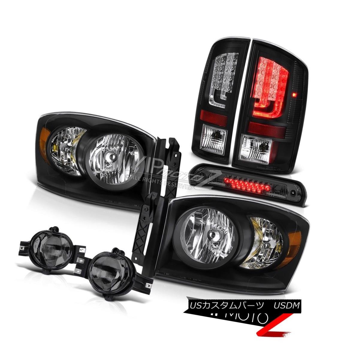 ヘッドライト 2006 Ram ST Tail Lights Headlights Graphite Smoke Fog High STop Lamp Oe STyle 2006 Ram STテールライトヘッドライトグラファイトスモークフォグハイSTopランプOe STyle 【並行輸入品】