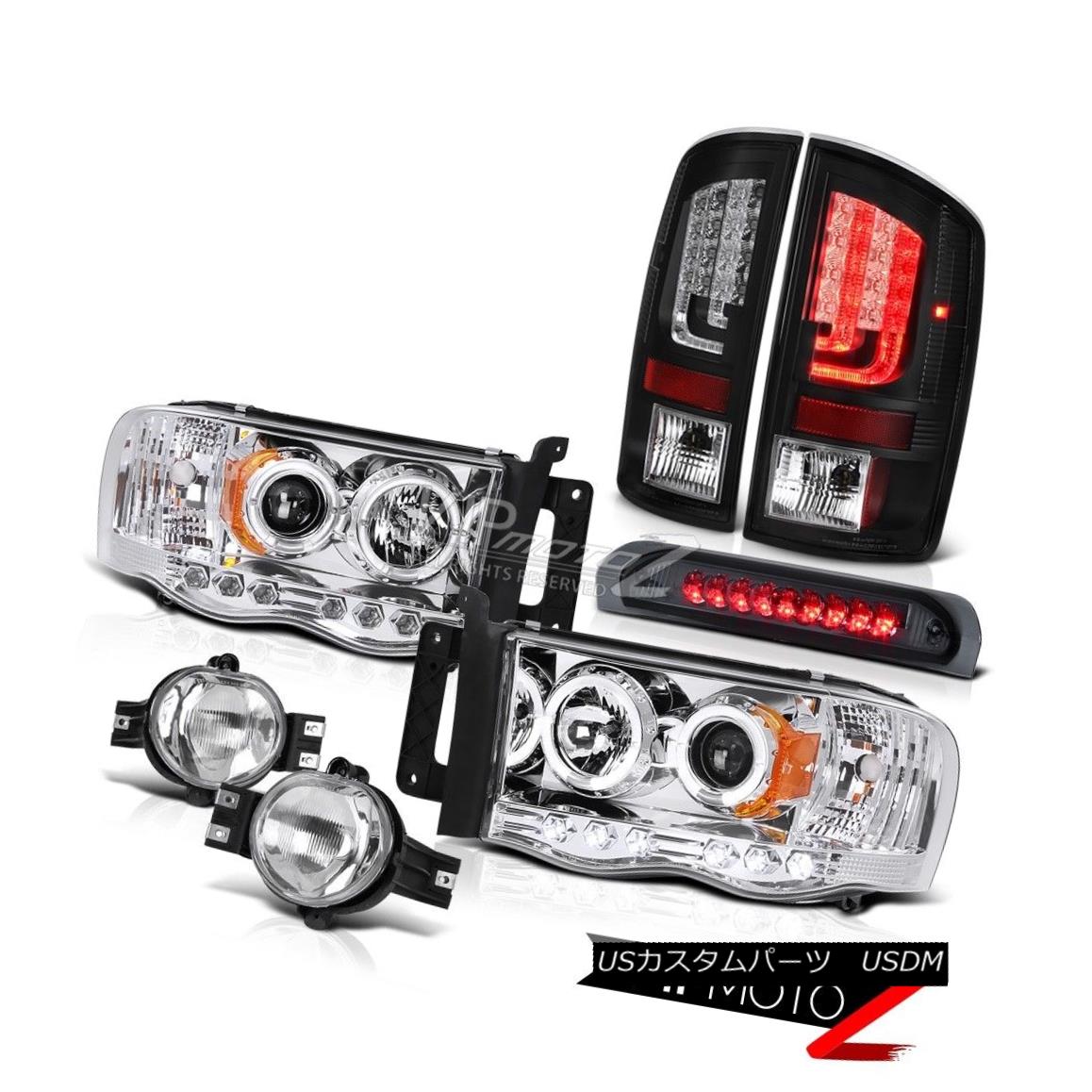 ヘッドライト 2003-2005 Dodge Ram 2500 ST Tail Lights Headlamps Fog Third Brake Lamp Halo Ring 2003-2005 Dodge Ram 2500 STテールライトヘッドランプフォグ第3ブレーキランプHalo Ring 【並行輸入品】 69,333円