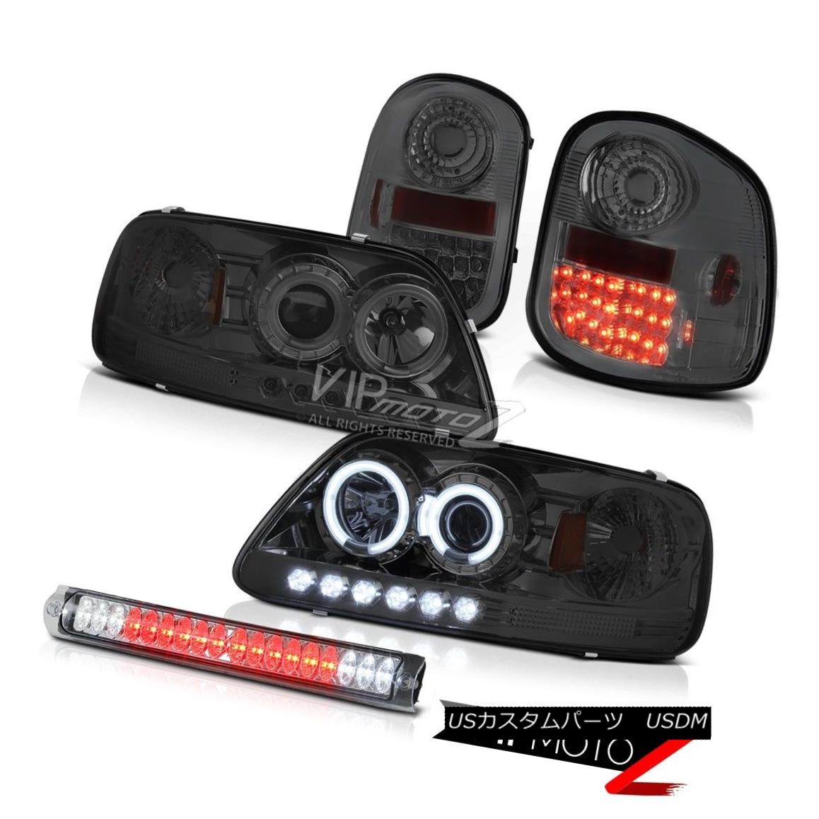 ヘッドライト CCFL Angel Eye Headlights Taillight 3rd LED 97-03 F150 Flareside Harley Davidson CCFLエンジェルアイヘッドライトテールライト3rd LED 97-03 F150 Flaresideハーレーダビッドソン 【並行輸入品】
