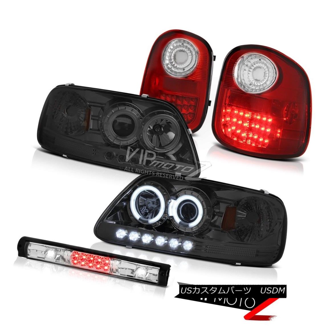 いラインアップ ライト ランプ Led Headlights Rim Ccfl ヘッドライト Tail F150フラレイドヘリテージ Ccflリムヘッド ライトledテールライトユーロ第3ブレーキ97 03 Hertiage Flareside F150 97 03 Brake 3rd Euro Lights Www Kebabalab Com Au