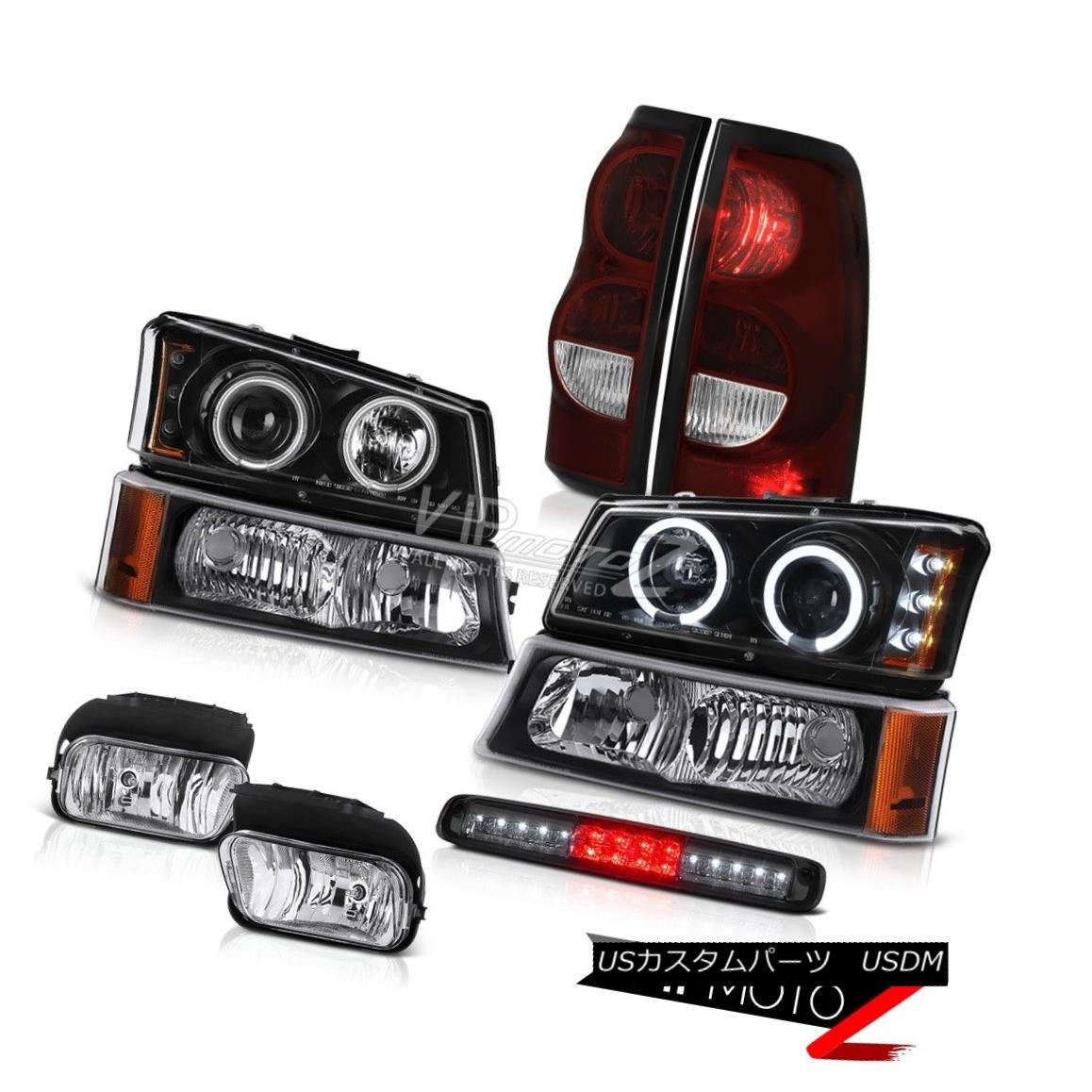 ヘッドライト 03-06 Silverado Roof Brake Light Chrome Fog Lamps Rear Turn Signal Headlights 03-06 Silverado Roof Brake Lightクロームフォグランプリアターンシグナルヘッドライト 【並行輸入品】