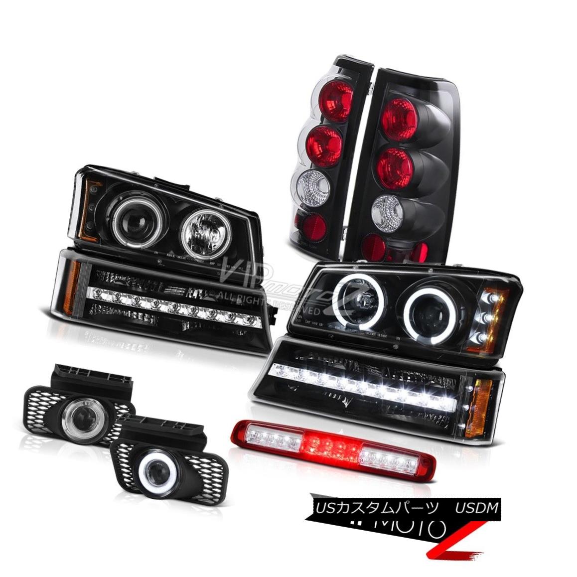 ヘッドライト 03-06 Silverado Wine Red 3RD Brake Lamp Fog Lamps Bumper Headlights Tail Lamps 03-06 Silveradoワインレッド3RDブレーキランプフォグランプバンパーヘッドライトテールランプ 【並行輸入品】