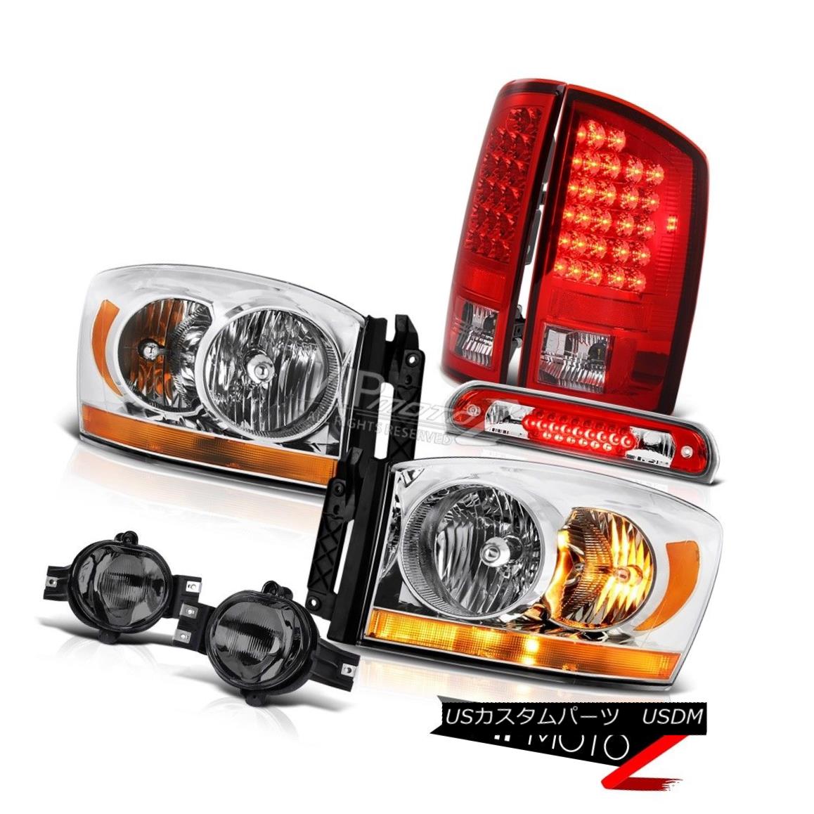 ヘッドライト 2006 Ram 5.7L Headlights Phantom Smoke Fog Lights Rosso Red Roof Cargo Lamp Tail 2006 Ram 5.7Lヘッドライトファントムスモークフォグライトロッソレッドルーフカーゴランプテール 【並行輸入品】