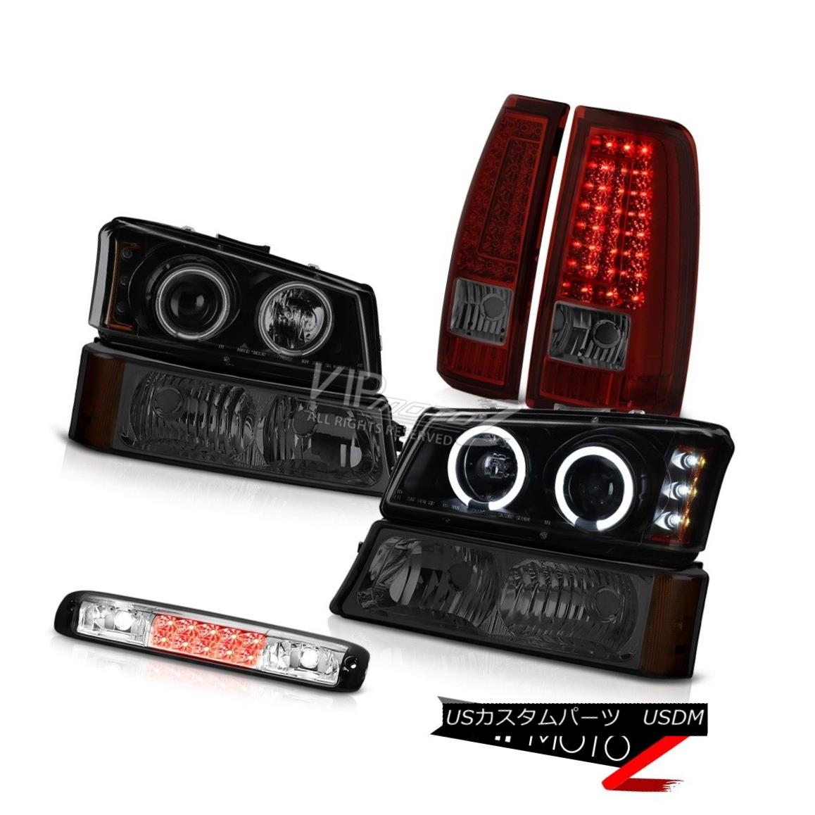 ヘッドライト 03-06 Silverado Chrome Roof Cargo Lamp Tail Lights Bumper Light Headlights SMD 03-06 Silverado Chrome Roof Cargo LampテールライトバンパーライトヘッドライトSMD 【並行輸入品】