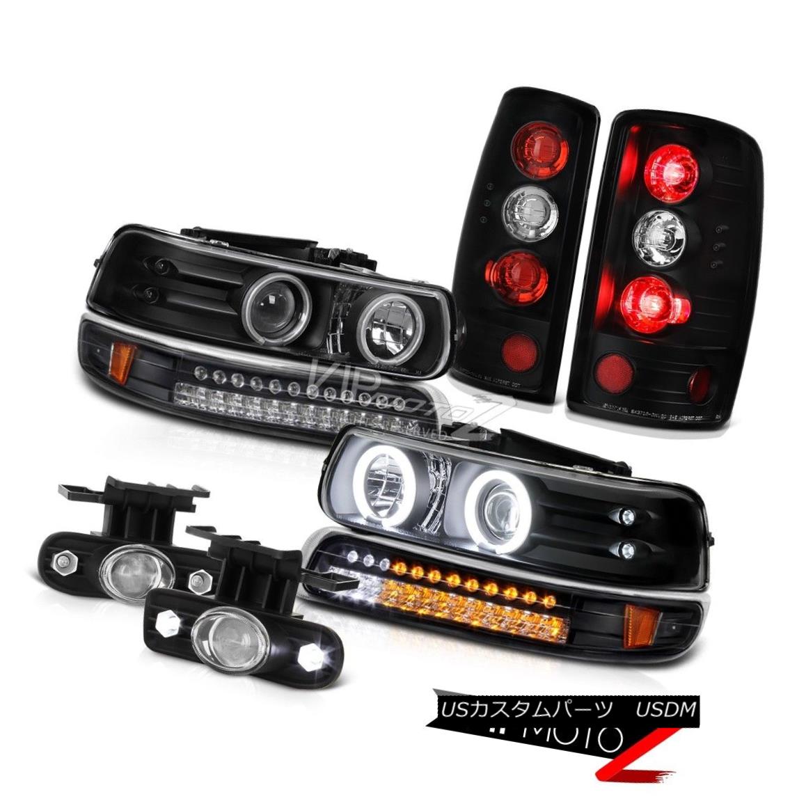 ヘッドライト 2000-2006 Suburban 2500 Barn Door Rear Brake Lamps Fog Parking Lamp Headlamps 2000-2006郊外2500納屋ドア後部ブレーキランプフォグパーキングランプヘッドランプ 【並行輸入品】