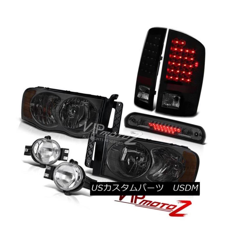 ヘッドライト 02 03 04 05 Ram SRT-10 Tinted Headlights LED Brake Lamps Chrome Fog Roof Cargo 02 03 04 05ラムSRT-10色付きヘッドライトLEDブレーキランプクロムフォグ屋根貨物 【並行輸入品】