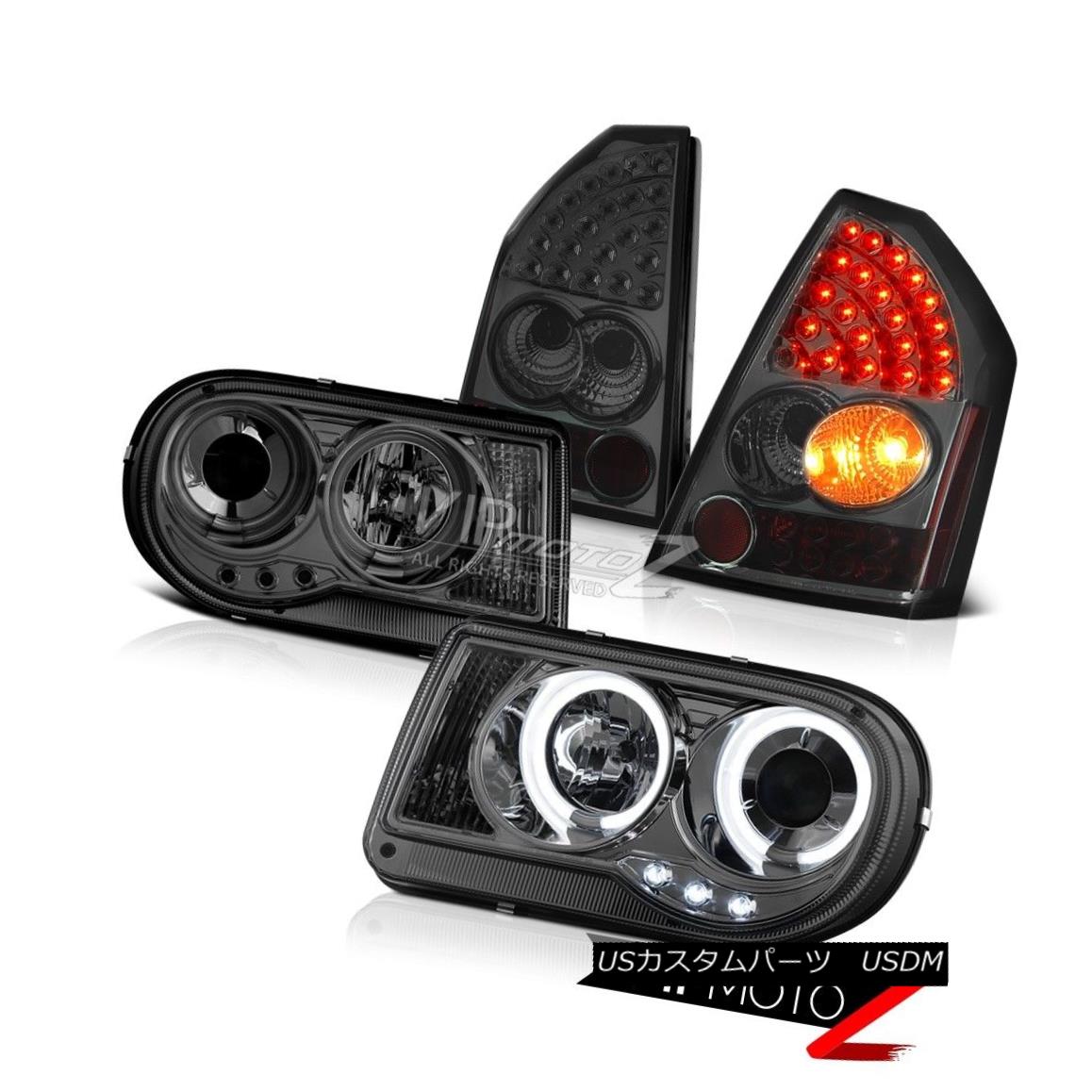 ヘッドライト 05 06 07 Chrysler 300C C.C.F.L Smoke Halo Headlights LED Brake Rear Tail Lights 05 06 07 Chrysler 300C C.C.F.L Smoke HaloヘッドライトLEDブレーキリアテールライト 【並行輸入品】 69,333円