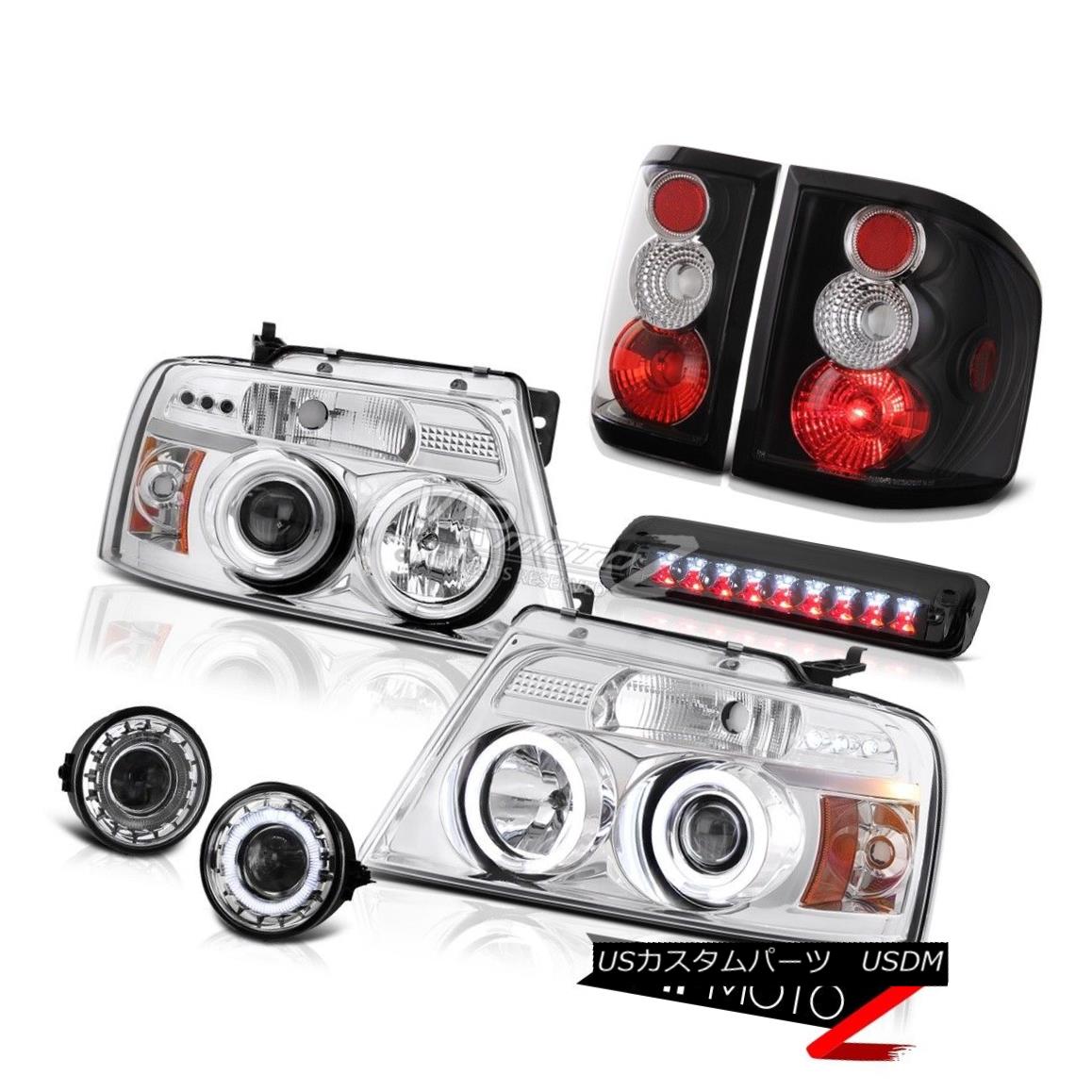 ヘッドライト 06-08 Ford F150 Flarside FX4 Foglights Roof Cab Lamp Headlamps Tail Lamps Euro 06-08 Ford F150 Flareside FX4フォグライトルーフキャブランプヘッドランプテールランプユーロ 【並行輸入品】