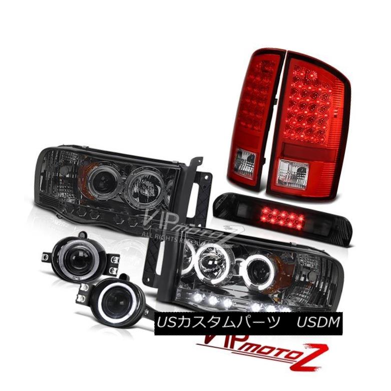 ヘッドライト Halo Smoke Headlights Brake Tail Light LED Lamp High Cargo 02-05 Ram TurboDiesel Halo SmokeヘッドライトブレーキテールライトLEDランプHigh Cargo 02-05 Ram TurboDiesel 【並行輸入品】