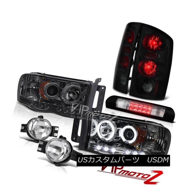 ヘッドライト 02-05 Ram Projector Sinister Black Brake Lamps Crystal Fog High Stop LED Chrome 02-05ラムプロジェクターSinisterブラックブレーキランプクリスタルフォグハイストップLEDクローム 【並行輸入品】