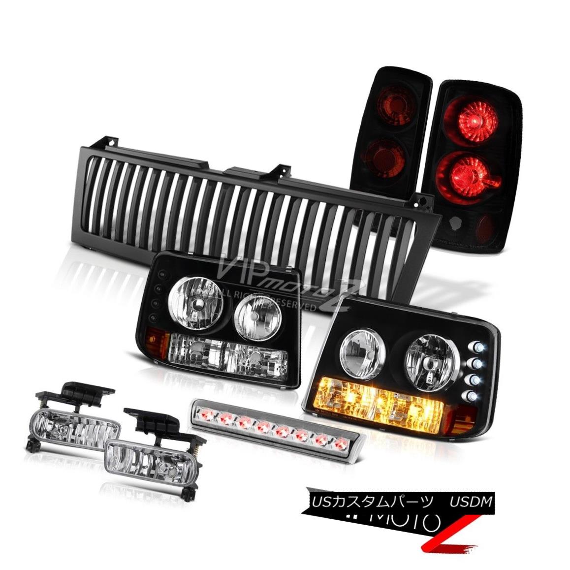 超人気 ライト ランプ Z71 Tahoe 00 06 Grille Led 3rd Foglights Sinister Taillights Headlights Black ヘッドライト ブラックヘッドライトテールライトsinister Ledグリル00 06タホz71 3rd Foglights Gs Louislegrand Com