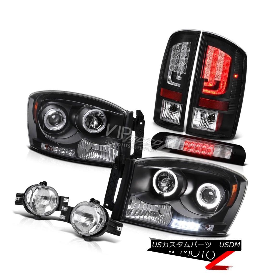 人気商品！！ ヘッドライト CCFL HaloヘッドライトヘッドランプFoglights LED 3RDブレーキランプ2006 Dodge Ram  Diesel C