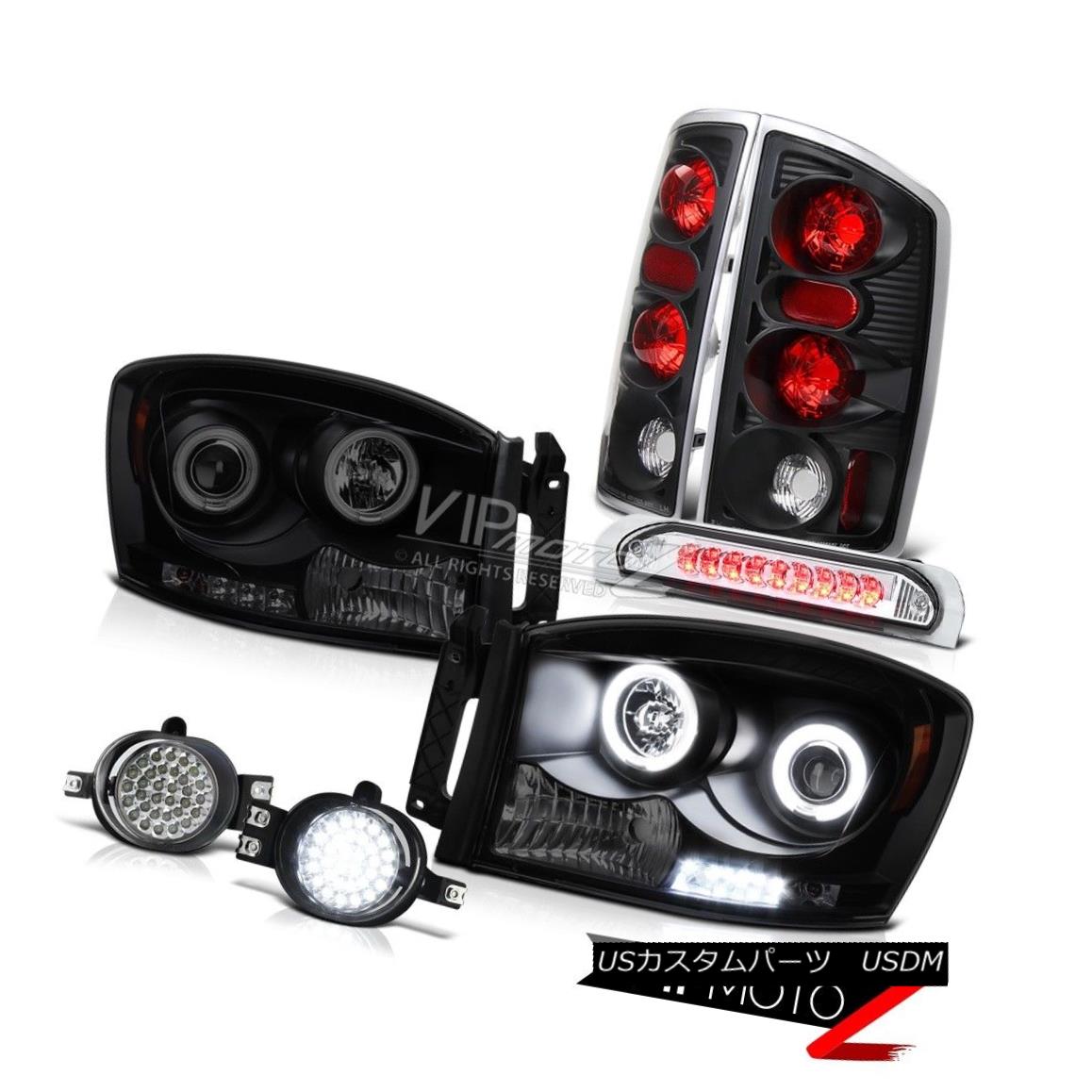 素晴らしい品質 ライト ランプ Headlights Halo Ccfl Brightest ヘッドライト Led Ram Dodge Foglightsハイマウントストップランプ06 Haloヘッドライトled Ccfl 輝く Ram Dodge 06 Lamp Stop Mount High Foglights Www Hunt Nation Com