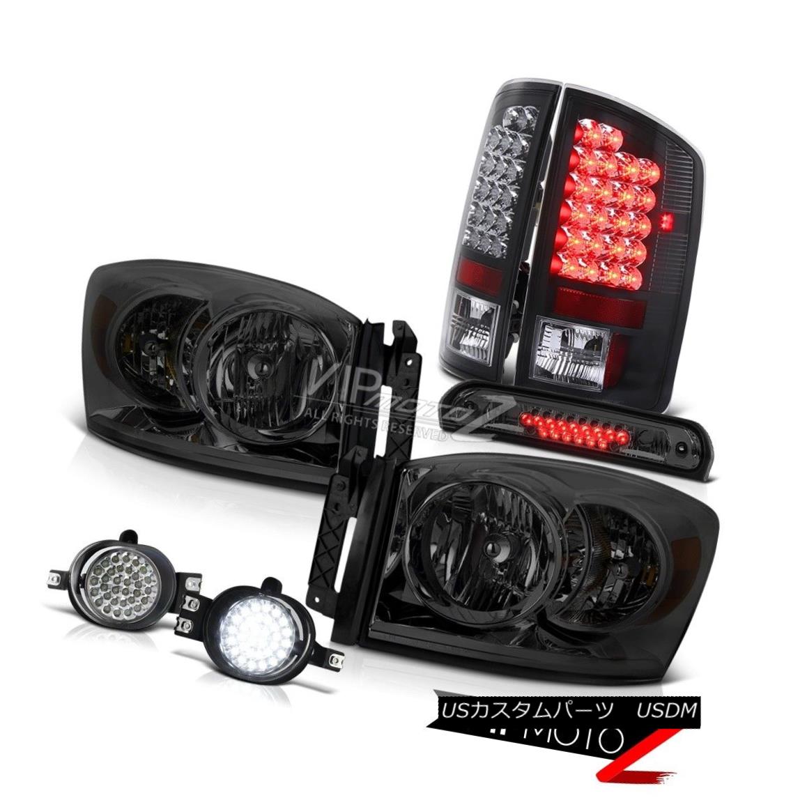 オンラインショップ Trim Taillights Led Right Left Headlights Smoke ヘッドライト Fog Powertech Ram Ledテールライトトリムフォグ06年第3回dodge Right スモークヘッドライトleft Powertech Ram Dodge 06 3rd ライト ランプ Momentumwellbeing Com Au
