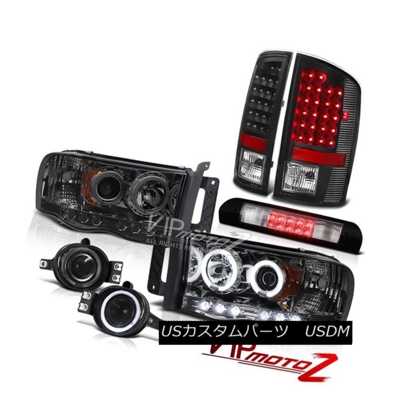 ライト ランプ 日本初の Taillight Black Headlight Dark ヘッドライト Projector Ram 05 04 03 暗いヘッドライトブラックテールライトプロジェクターフォグルーフストップledクリア02 Ram 05 04 03 02 Clear Led Stop Roof Fog Www Mirplastics Com