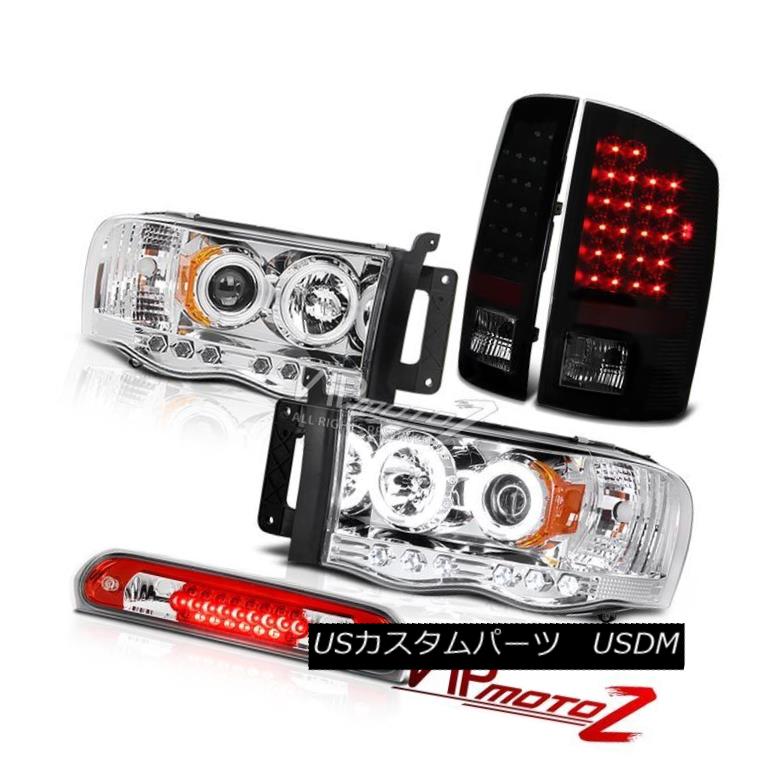 熱販売 ライト ランプ Taillamps Led Smoke Headlights Halo Fluorescence ヘッドライト Red Ram Dodge 05 04 03 02 3rd 蛍光ハローヘッドライトスモークledタイルランプred Ram Dodge 05 04 03 02 3rd Gs Louislegrand Com