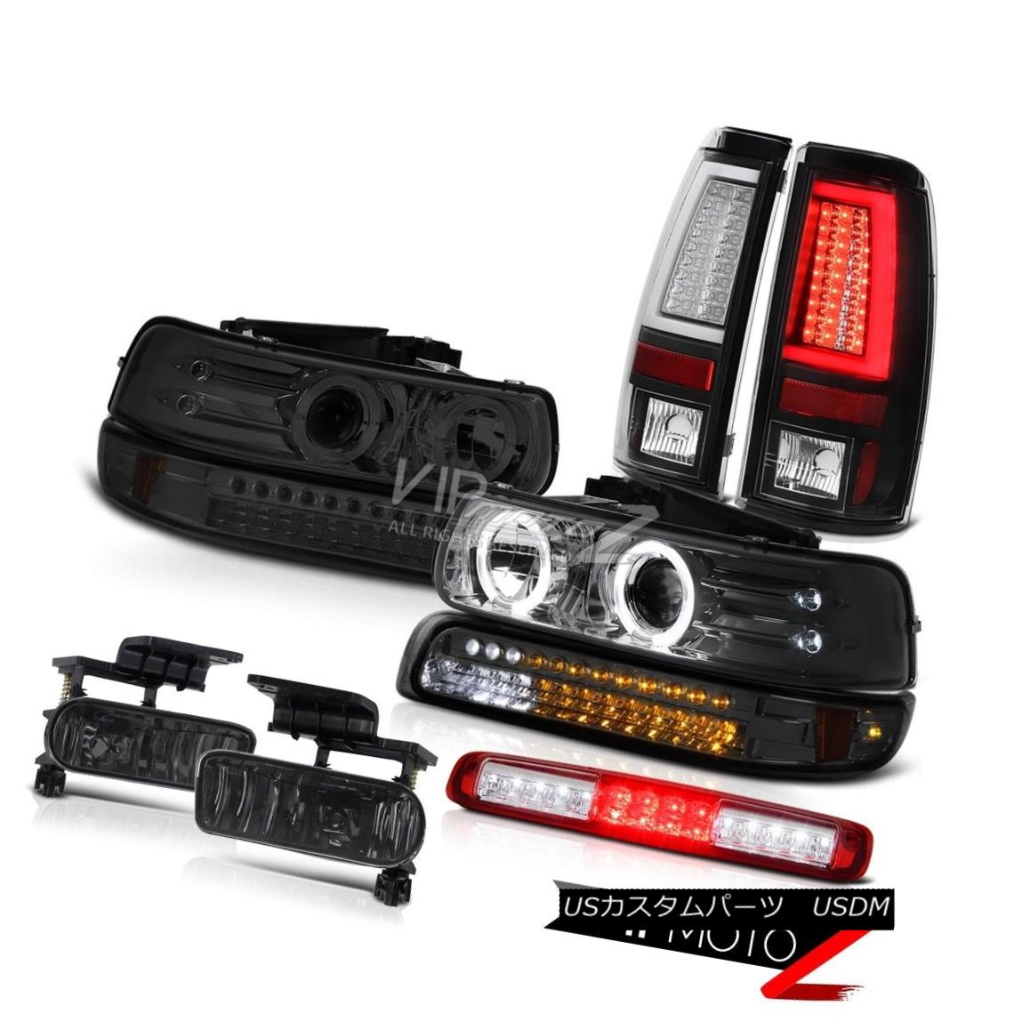 ヘッドライト 99-02 Silverado 4.3L Taillights Bumper Lamp Headlamps High Stop Light Fog Lights 99-02 Silverado 4.3Lテールライトバンパーランプヘッドランプハイストップライトフォグライト 【並行輸入品】