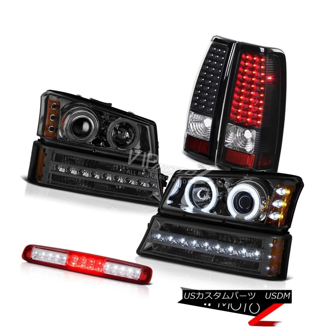 ヘッドライト 03-06 Chevy Silverado 2500Hd Red Roof Brake Lamp Signal Headlamps Tail Lights 03-06 Chevy Silverado 2500Hd赤い屋根のブレーキランプ信号ヘッドライトテールライト 【並行輸入品】