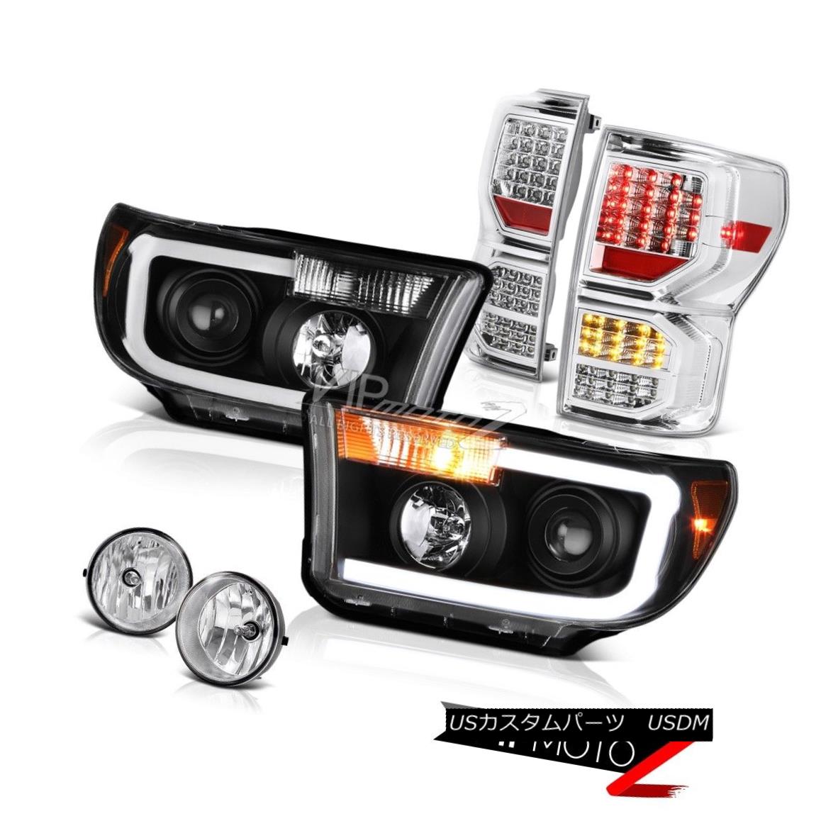 ヘッドライト 07-13 Toyota Tundra Limited Taillamps Headlights Foglights LED SMD Tron Style 07-13トヨタ・トンドラ・リミテッドトライアンズヘッドライトフォグライトLED SMDトロン・スタイル 【並行輸入品】 77,198円