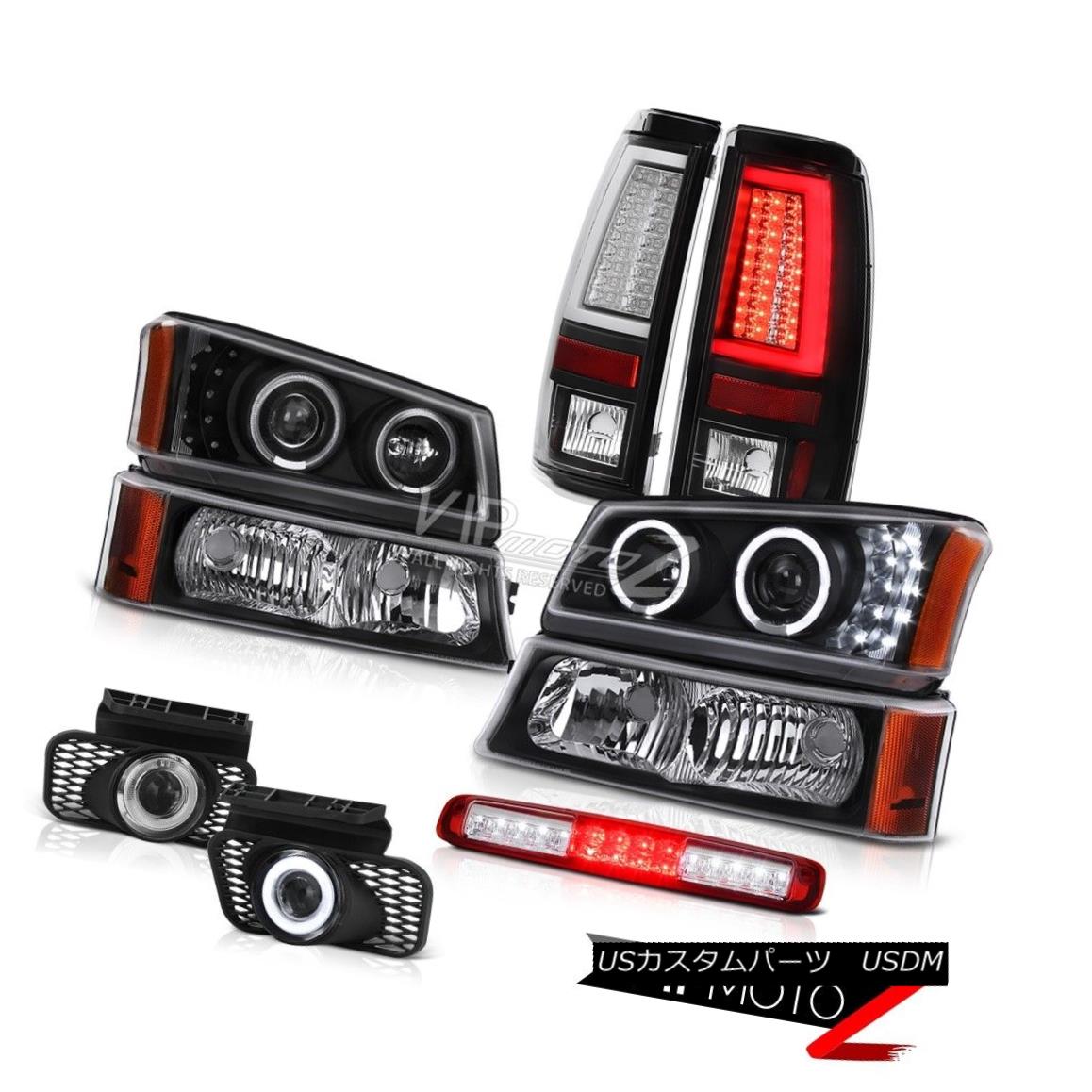 ヘッドライト 03-06 Silverado Taillamps Bumper Lamp High Stop Headlamps Fog Lights \
