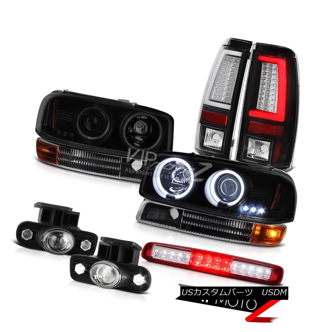 ヘッドライト 99 00 01 02 Sierra WT Taillamps Signal Lamp Roof Cab Foglights CCFL Headlights 99 00 01 02シエラWTタイルランプ信号ランプルーフキャブフォグライトCCFLヘッドライト 【並行輸入品】