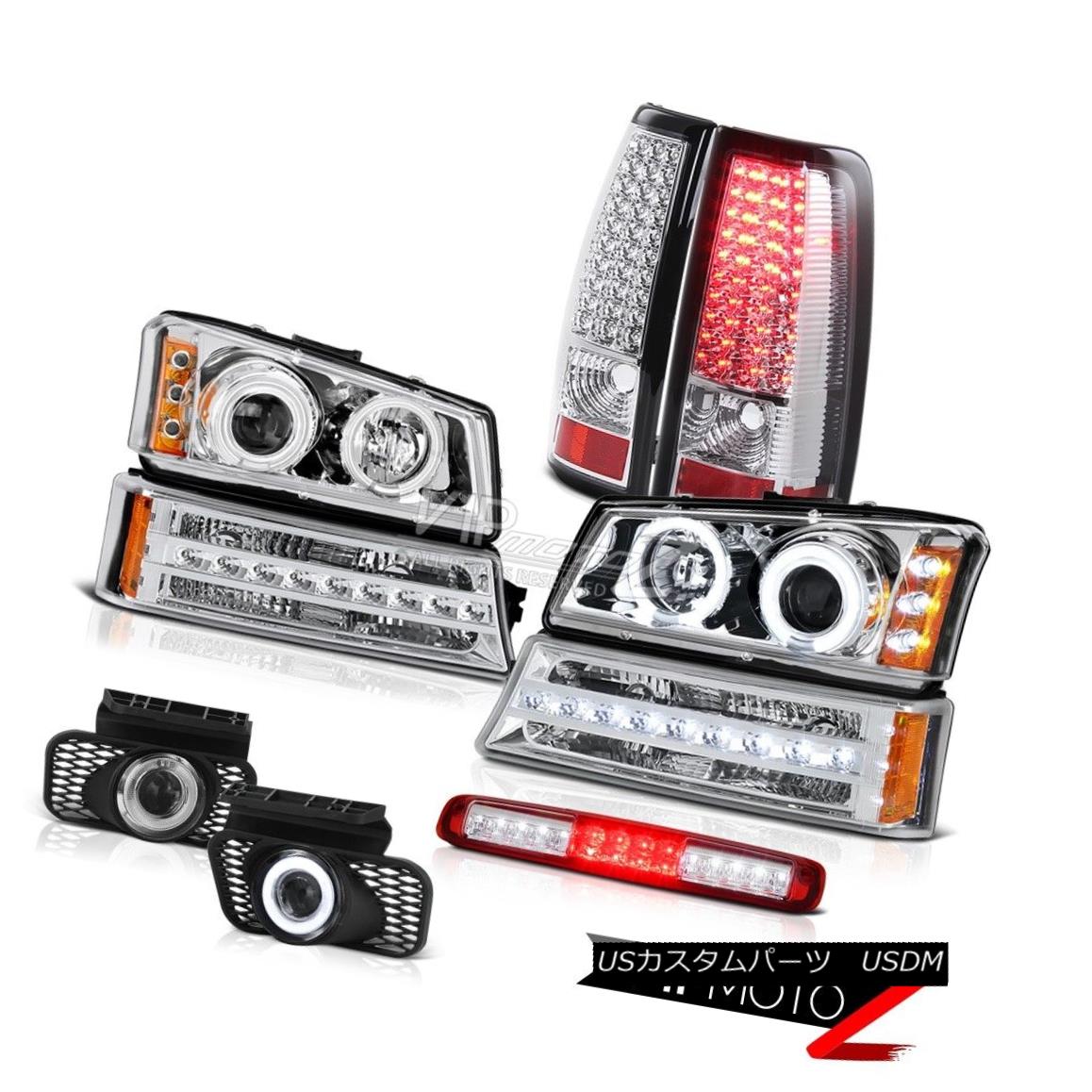 ヘッドライト 03-06 Chevy Silverado Roof Brake Light Foglights Parking Headlamps Brake Lights 03-06 Chevy Silveradoルーフブレーキライトフォグライトパーキングヘッドランプブレーキライト 【並行輸入品】