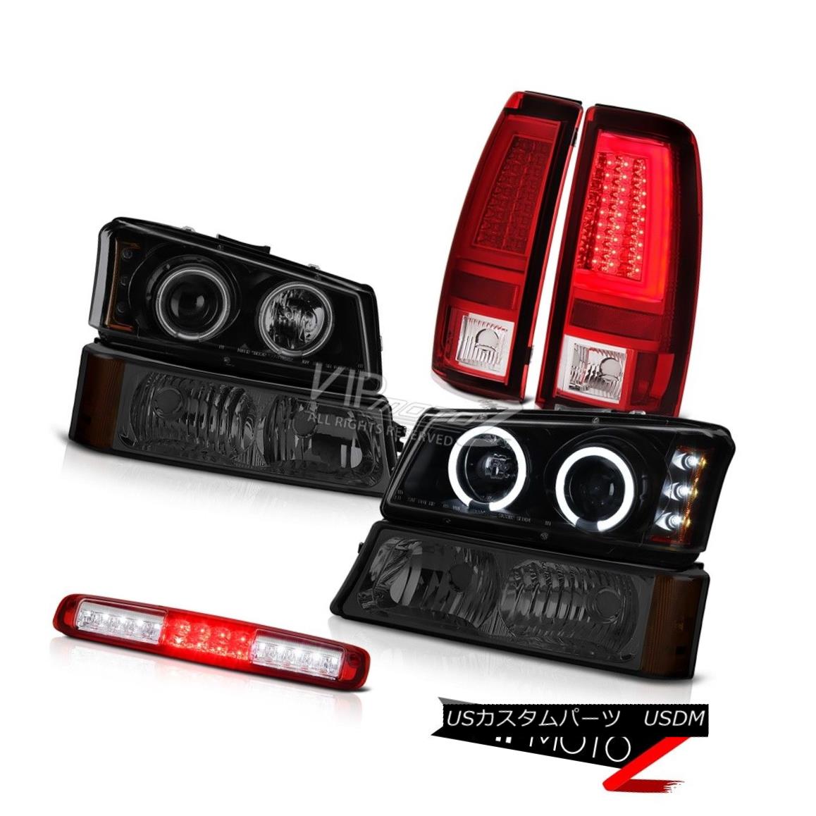 ヘッドライト 03-06 Chevy Silverado 1500 Taillamps Parking Light Roof Cab Headlamps OLED Prism 03-06 Chevy Silverado 1500 Taillamps駐車場ライトルーフキャブヘッドランプOLEDプリズム画像