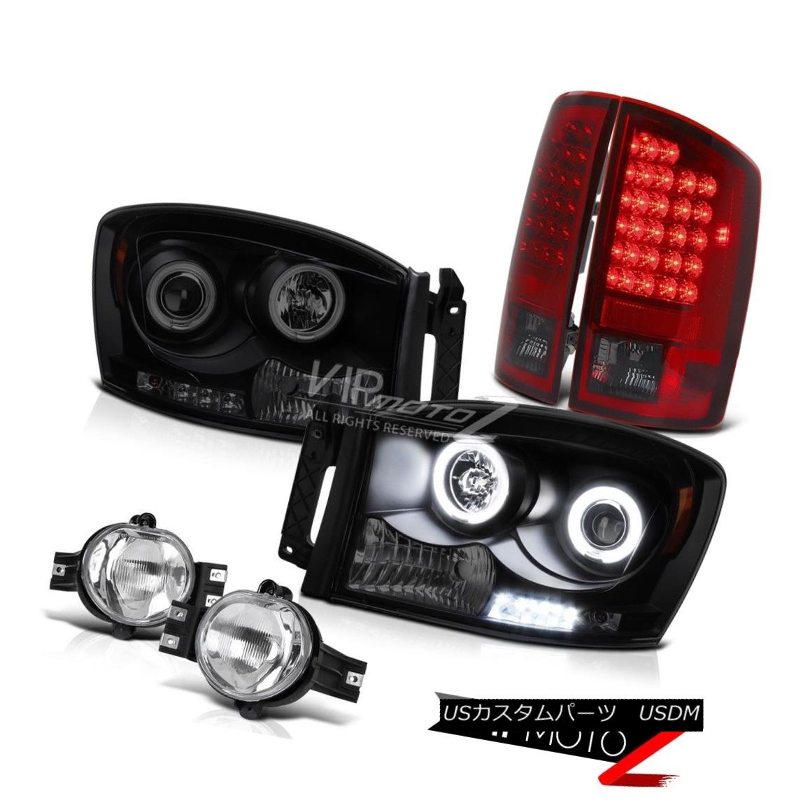 ヘッドライト BEST QUALITY CCFL ANGEL EYE Headlight Tail Light Fog Ram Turbo Diesel 2007 2008 最高品質CCFL ANGEL EYEヘッドライトテールライトフォグラムターボディーゼル2007 2008 【並行輸入品】