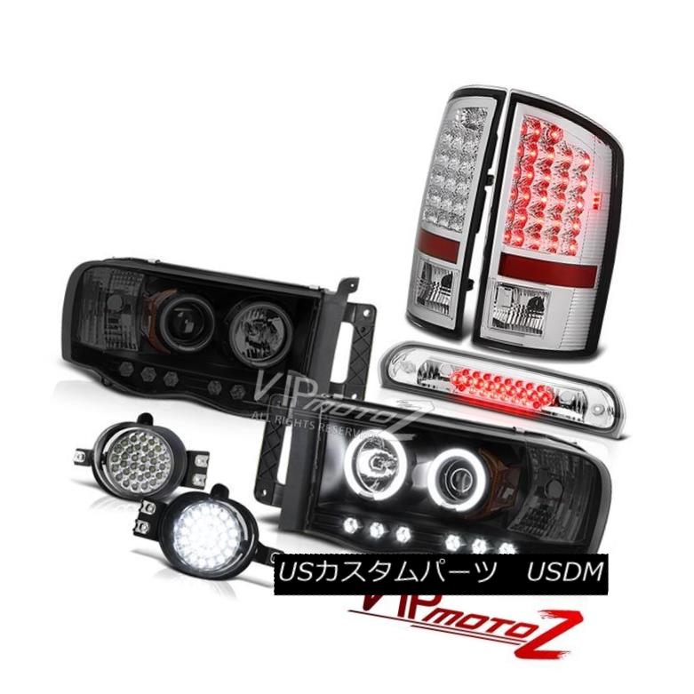 ヘッドライト 02 03 04 05 Dodge Ram CCFL Angel Eye Headlight LED Taillamp Bumper Fog 3rd Brake 02 03 04 05ドッジ・ラムCCFLエンジェルアイ・ヘッドライトLEDタイルランプバンパーフォグ3rdブレーキ 【並行輸入品】