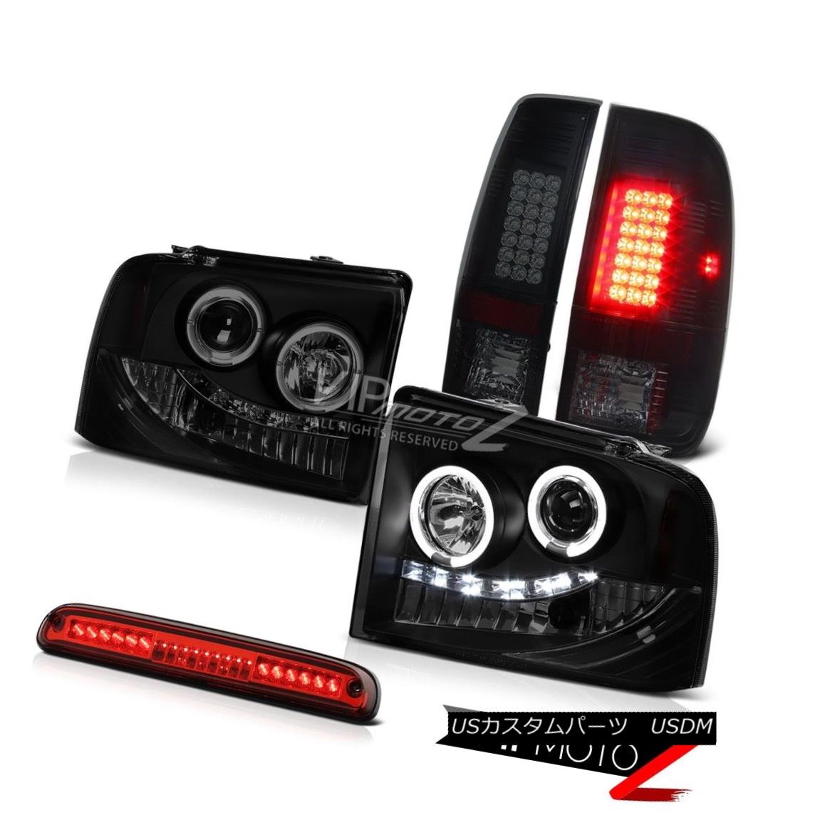 ヘッドライト 05 06 07 F350 XL Headlight Projector Halo LED Tail Light Lamp Third Brake Cargo 05 06 07 F350 XLヘッドライトプロジェクターHalo LEDテールライトランプThird Brake Cargo 【並行輸入品】