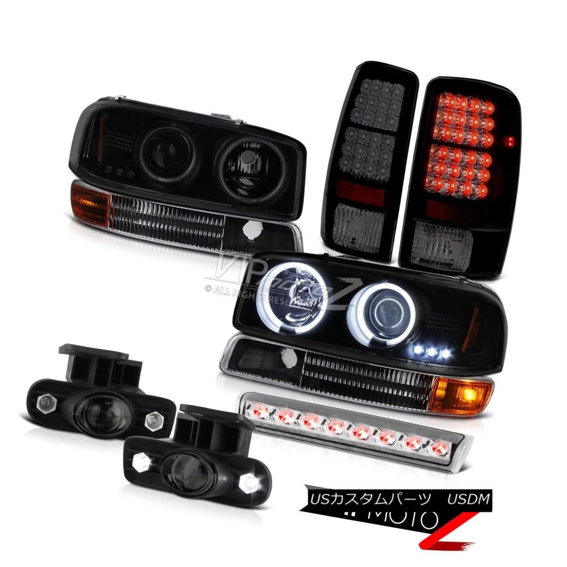 ヘッドライト 2000-2006 GMC Yukon CCFL Halo Headlight Bumper Foglamp LED Taillight Third Brake 2000-2006 GMC Yukon CCFL HaloヘッドライトバンパーフォグランプLED尾灯第3ブレーキ 【並行輸入品】