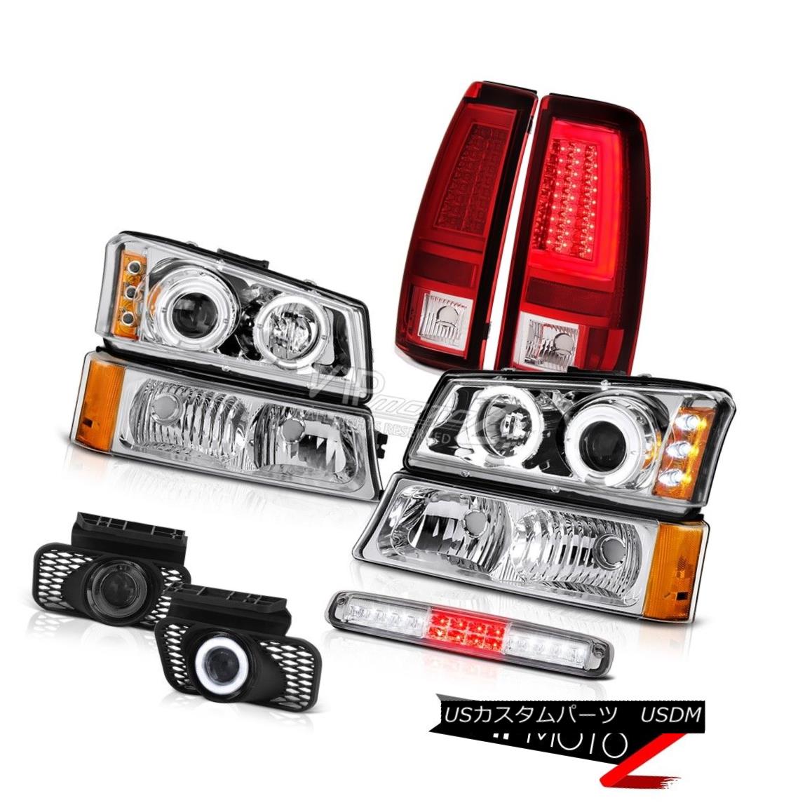 ヘッドライト 03-06 Silverado 2500Hd Tail Lights Parking Light 3RD Brake Foglamps Headlights 03-06 Silverado 2500Hdテールライトパーキングライト3RDブレーキフォグランプヘッドライト 【並行輸入品】