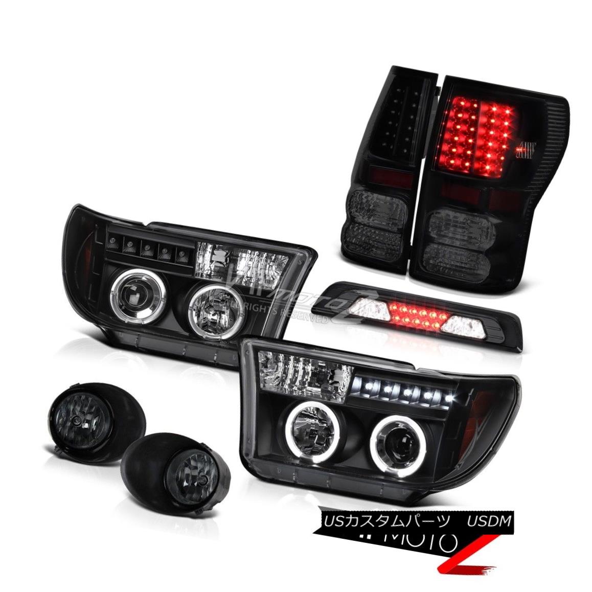 ヘッドライト 07-13 Toyota Tundra SR5 Foglights Roof Cab Lamp Rear Brake Lights Headlamps LED 07-13トヨタ・トンドラSR5フォグライトルーフキャブ・ランプリア・ブレーキ・ライトヘッドランプLED 【並行輸入品】