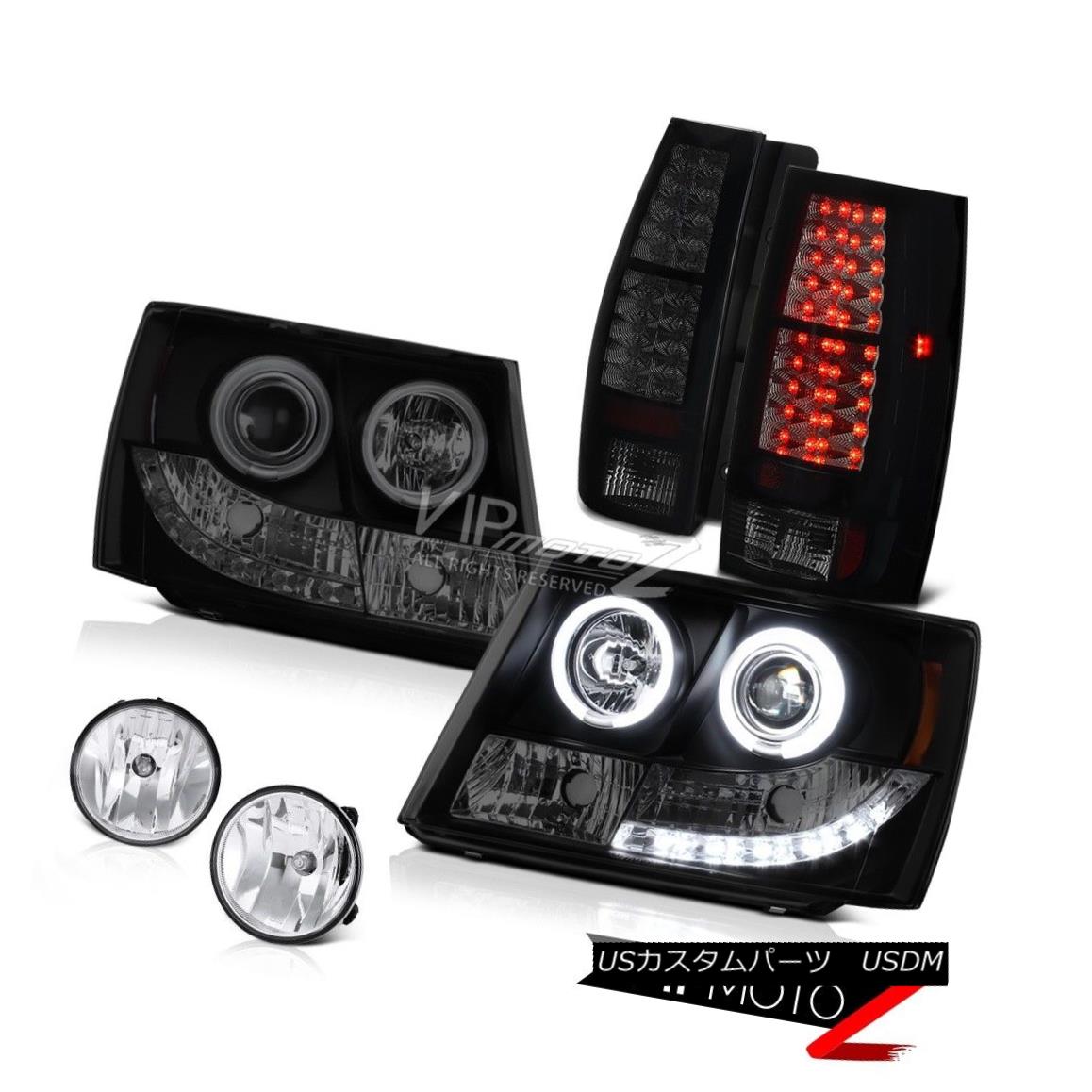 ヘッドライト 2007-2014 Chevrolet Suburban CCFL Angel Eye Headlights L.E.D Tail Light Foglight 2007-2014シボレー郊外CCFLエンジェルアイヘッドライトL.E.DテールライトFoglight 【並行輸入品】