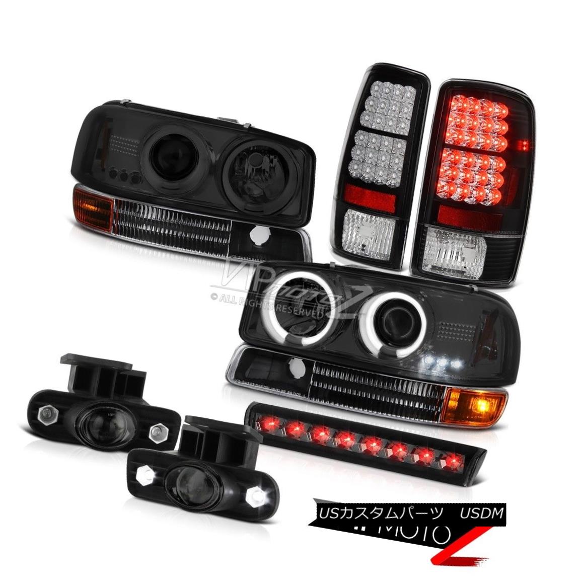 ヘッドライト 00-06 Yukon V8 CCFL Tech Projector Headlights SMD Brake Tail Lights FogLight LED 00-06ユーコンV8 CCFLテックプロジェクターヘッドライトとブレーキテールライトフォグライトLED 【並行輸入品】