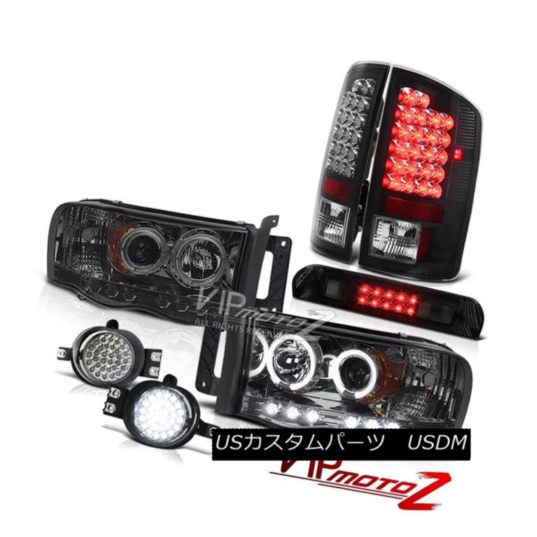 ヘッドライト Smoked Headlights Tail Lights L.E.D DRL System High Brake 2002-2005 Ram SRT-10 スモークヘッドライトテールライトL.E.D DRLシステムハイブレーキ2002-2005ラムSRT-10 【並行輸入品】