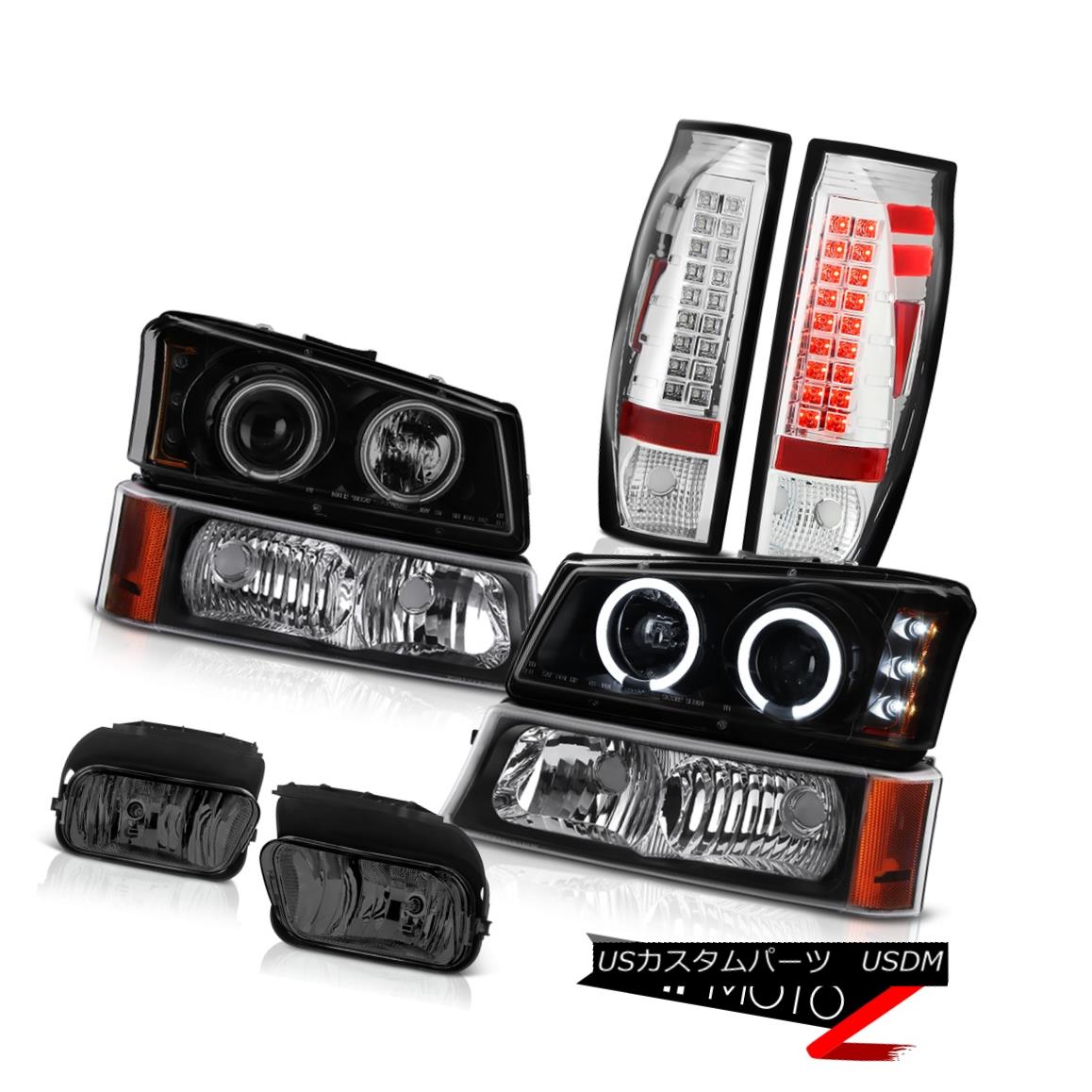 ヘッドライト 2003-2006 Avalanche Foglights Taillamps Raven Black Bumper Lamp Headlights SMD 2003年?2006年雪崩のフォグライトタイルランプレイドブラックバンパーランプヘッドライトSMD 【並行輸入品】
