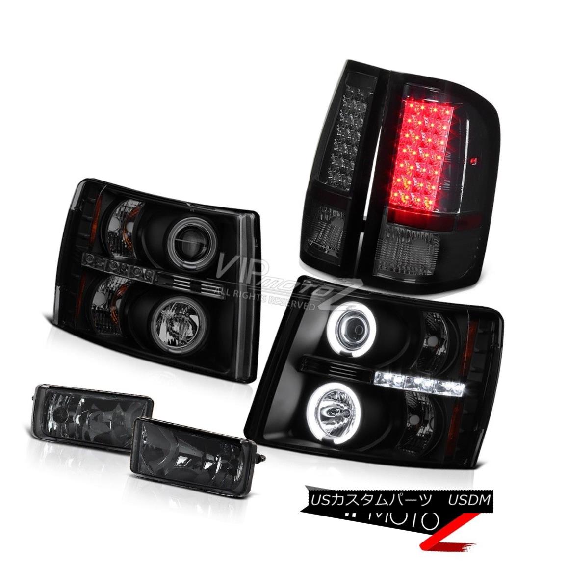 ヘッドライト [Best Selling] Sinister Black CCFL Headlights LED Tail Light Fog 07-13 Silverado [ベストセラー] Sinister Black CCFLヘッドライトLEDテールライトフォグ07-13 Silverado 【並行輸入品】