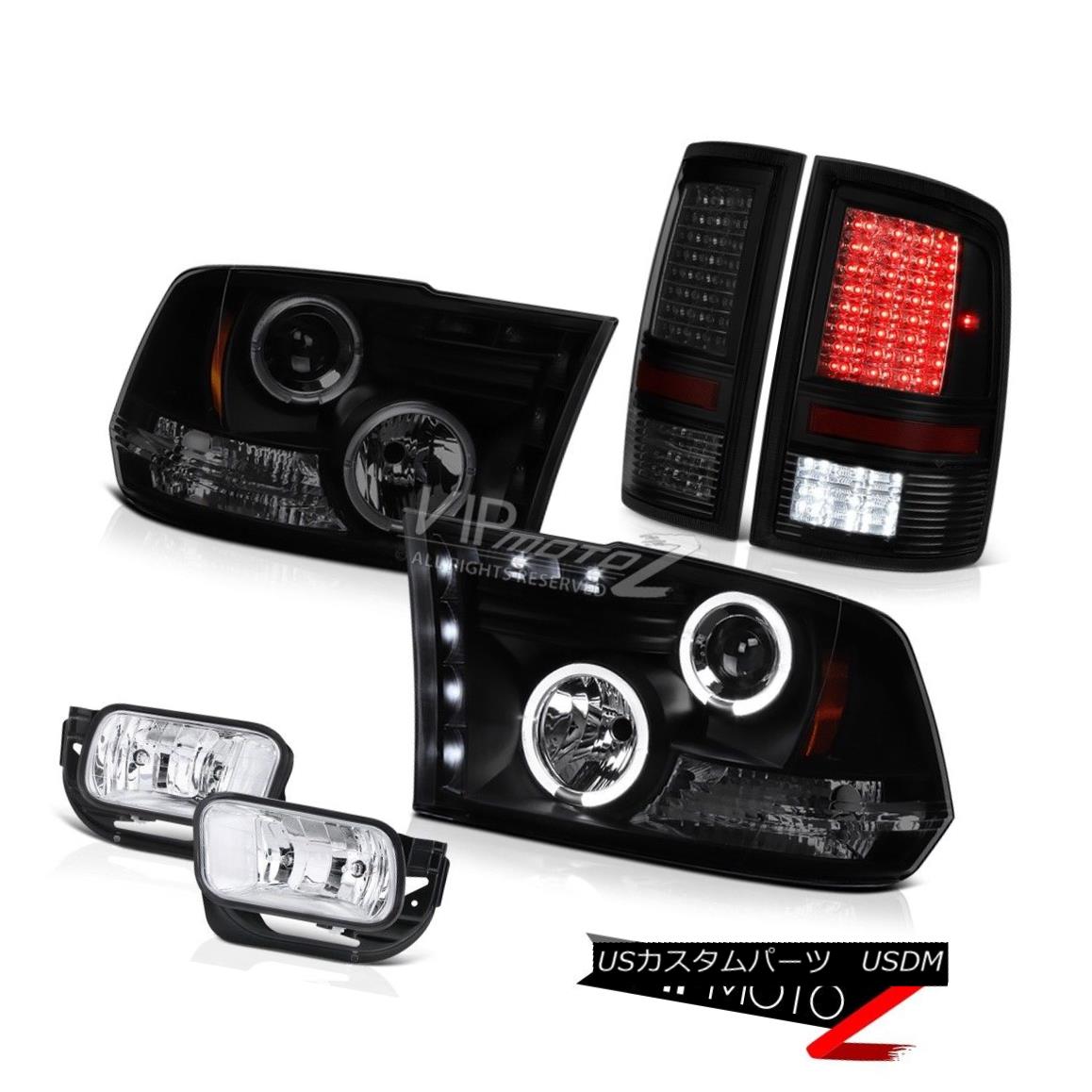 ヘッドライト 10-17 Ram 2500 3500 6.7L Taillights Fog Lamps Headlights SMD Halo Ring Dual Halo 10-17 Ram 2500 3500 6.7L曇りランプフォグランプヘッドライトSMD Halo Ring Dual Halo 【並行輸入品】
