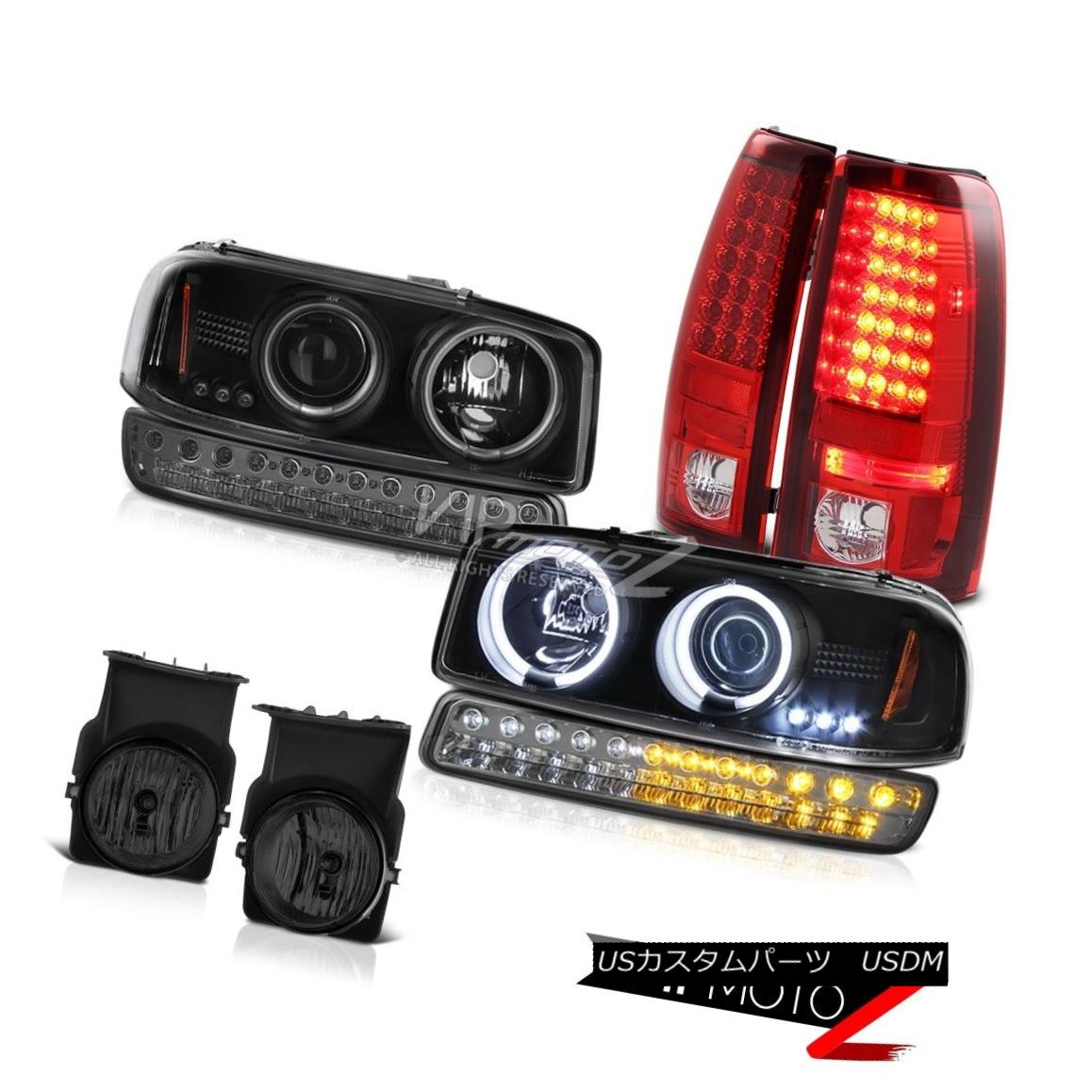 ヘッドライト 2003-2006 Sierra WT Fog Lights LED Parking Brake Light Black CCFL Headlamps LED 2003-2006シエラWTフォグライトLEDパーキングブレーキライトブラックCCFLヘッドライトLED 【並行輸入品】
